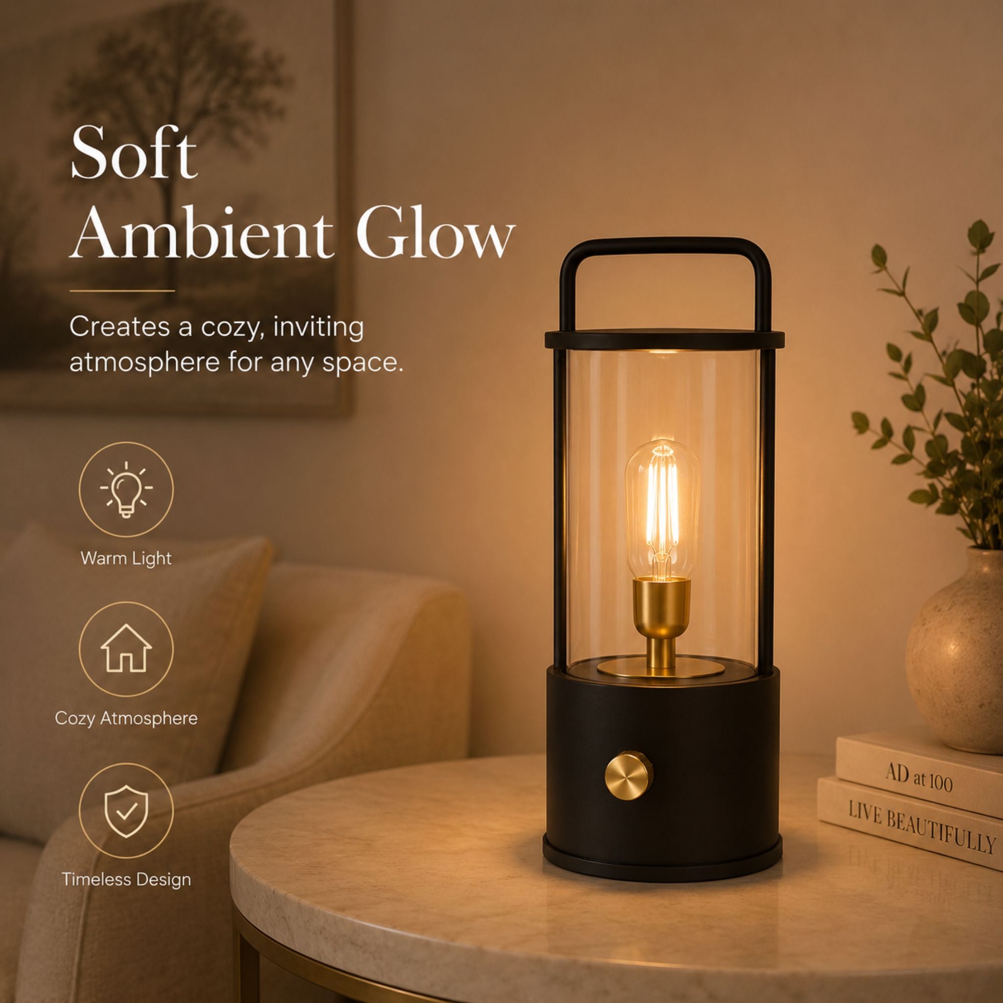 The Obsidian Glow Lamp