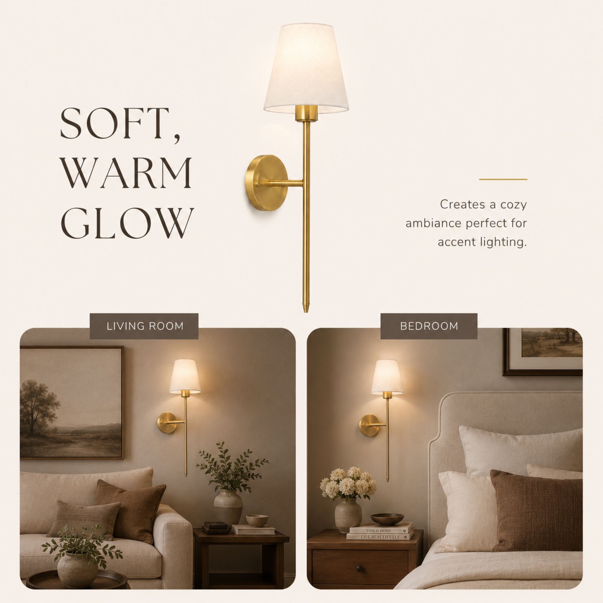 The Noir Linen Tail Sconce