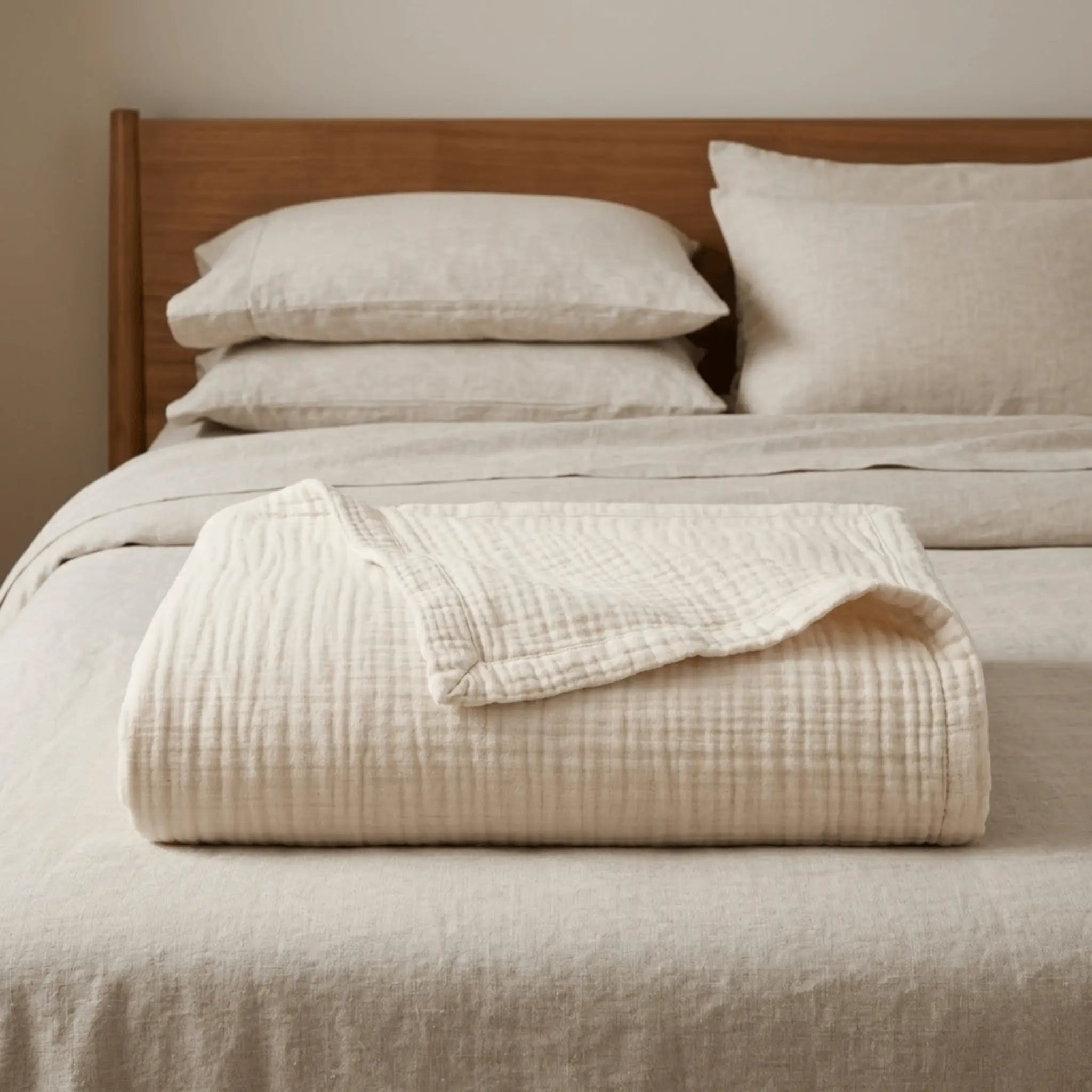 The Soft Living Cotton Gauze Blanket