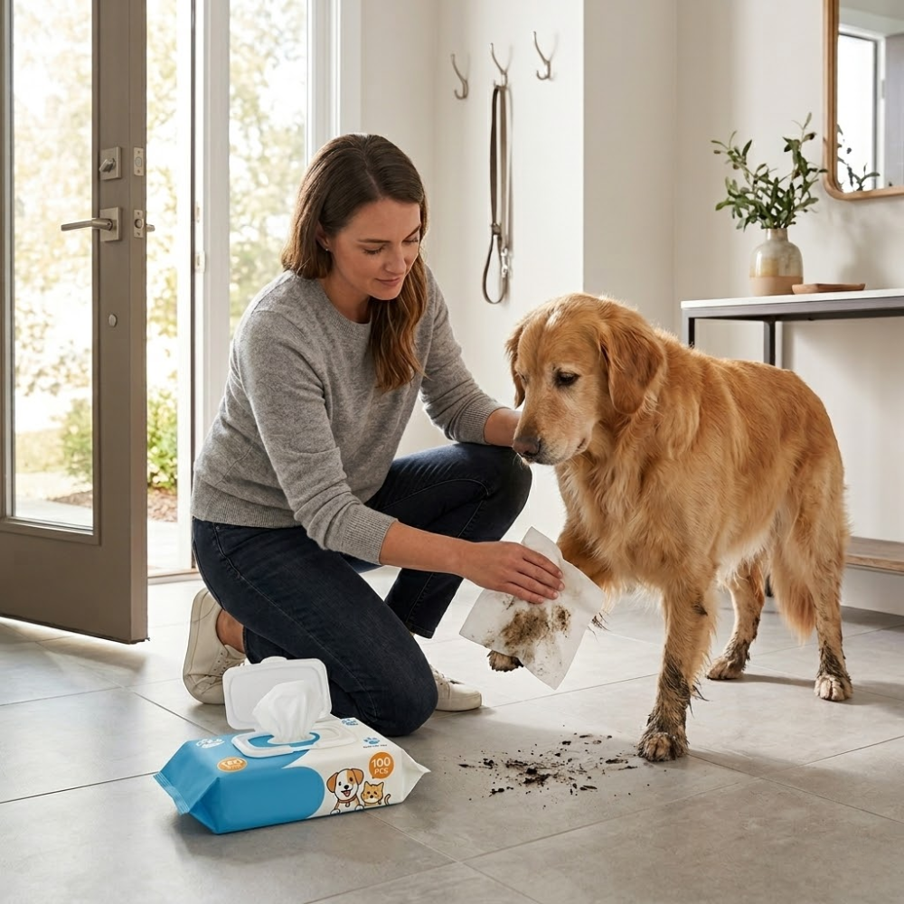 The Pet Pro PawWipe — 100 Wipes. 100 Reasons to Love Your Pets Even More