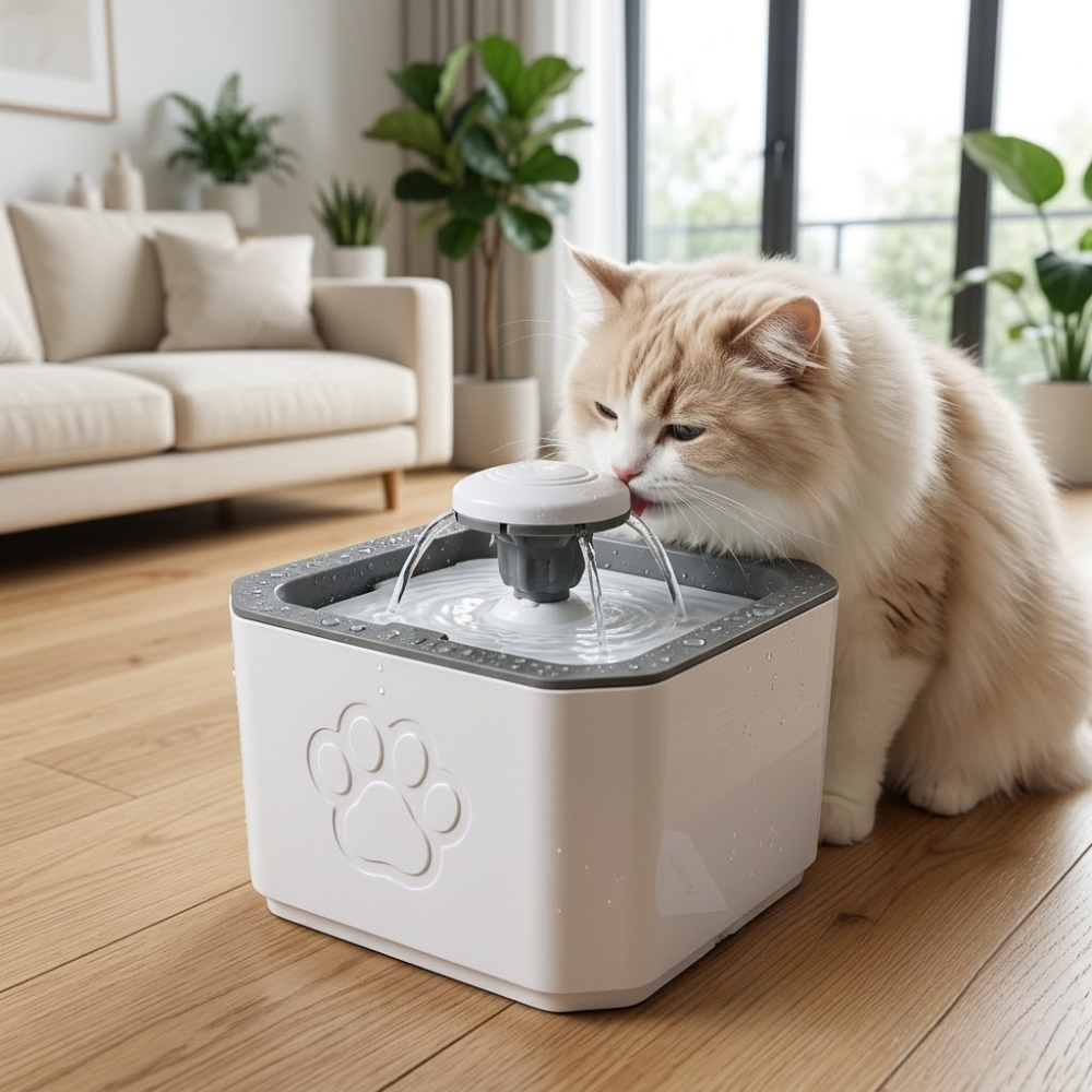 The Pet Pro AquaFountain — Fresh. Filtered. Always Flowing.