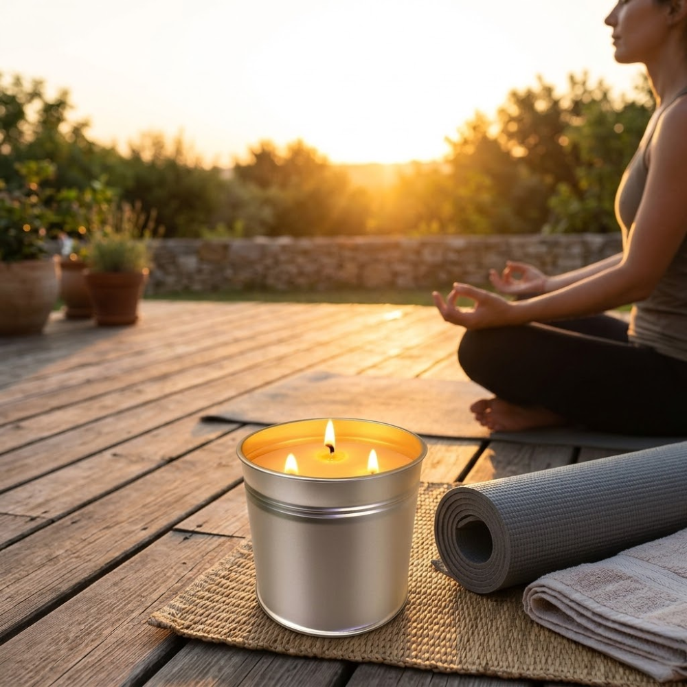 The Garden Candle — Summer Evenings in a Single Flame