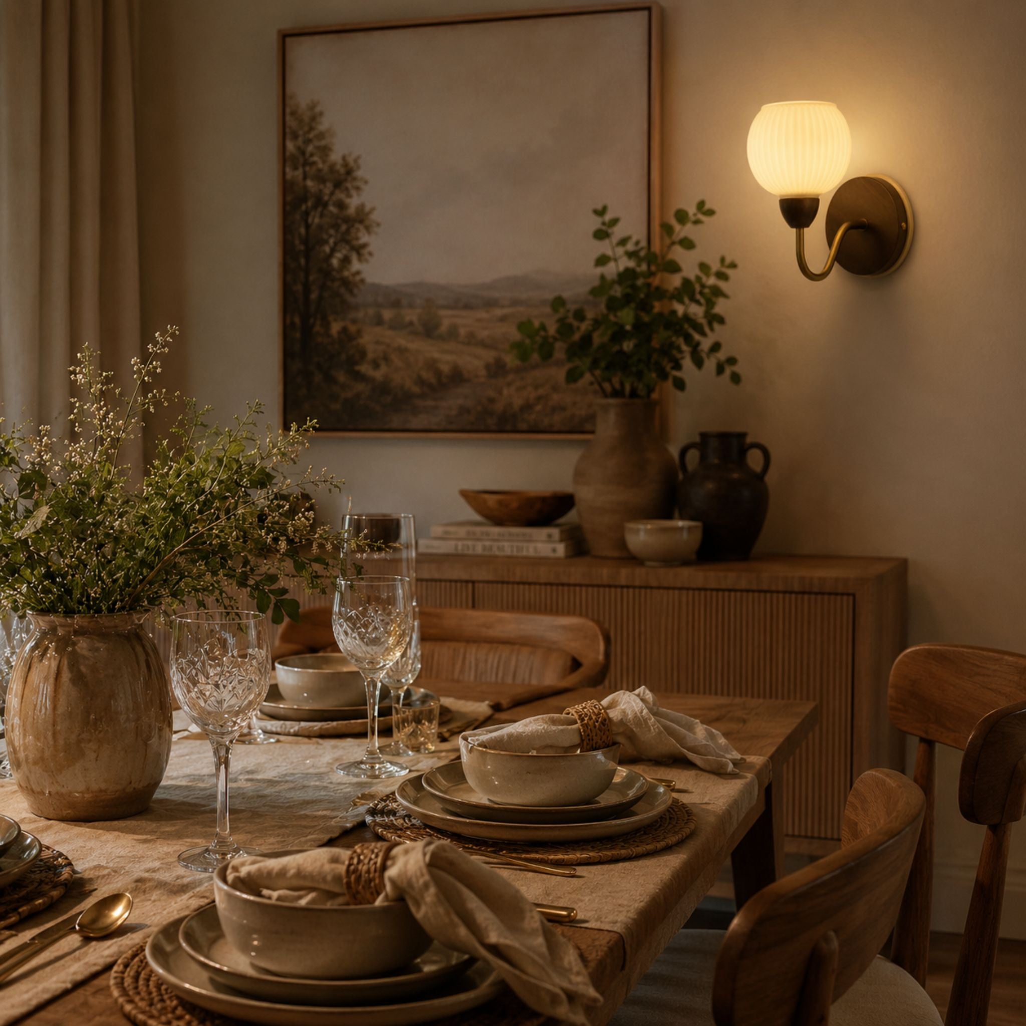 The Hearth Glow Wall Sconce