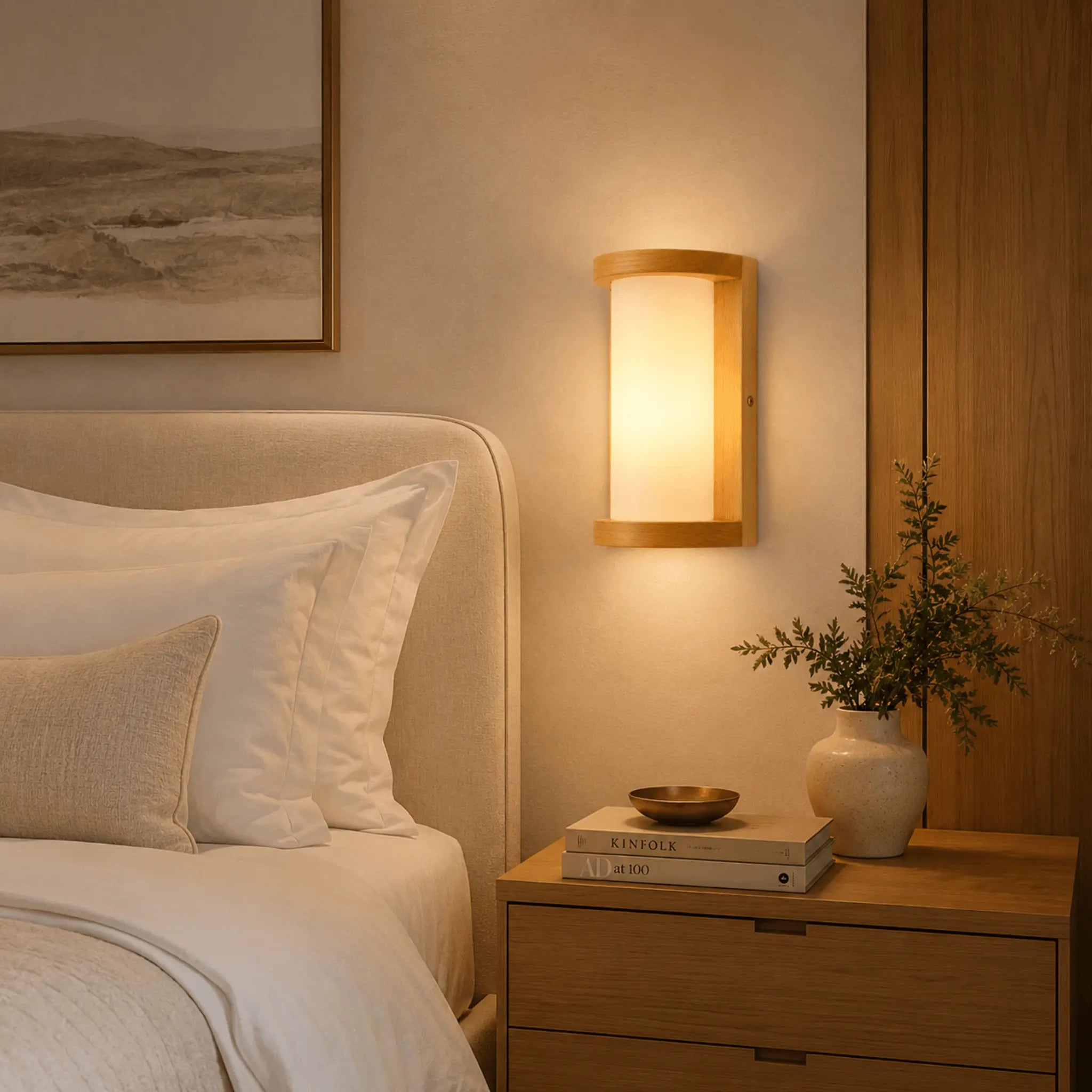The Warm Wood Wall Sconce