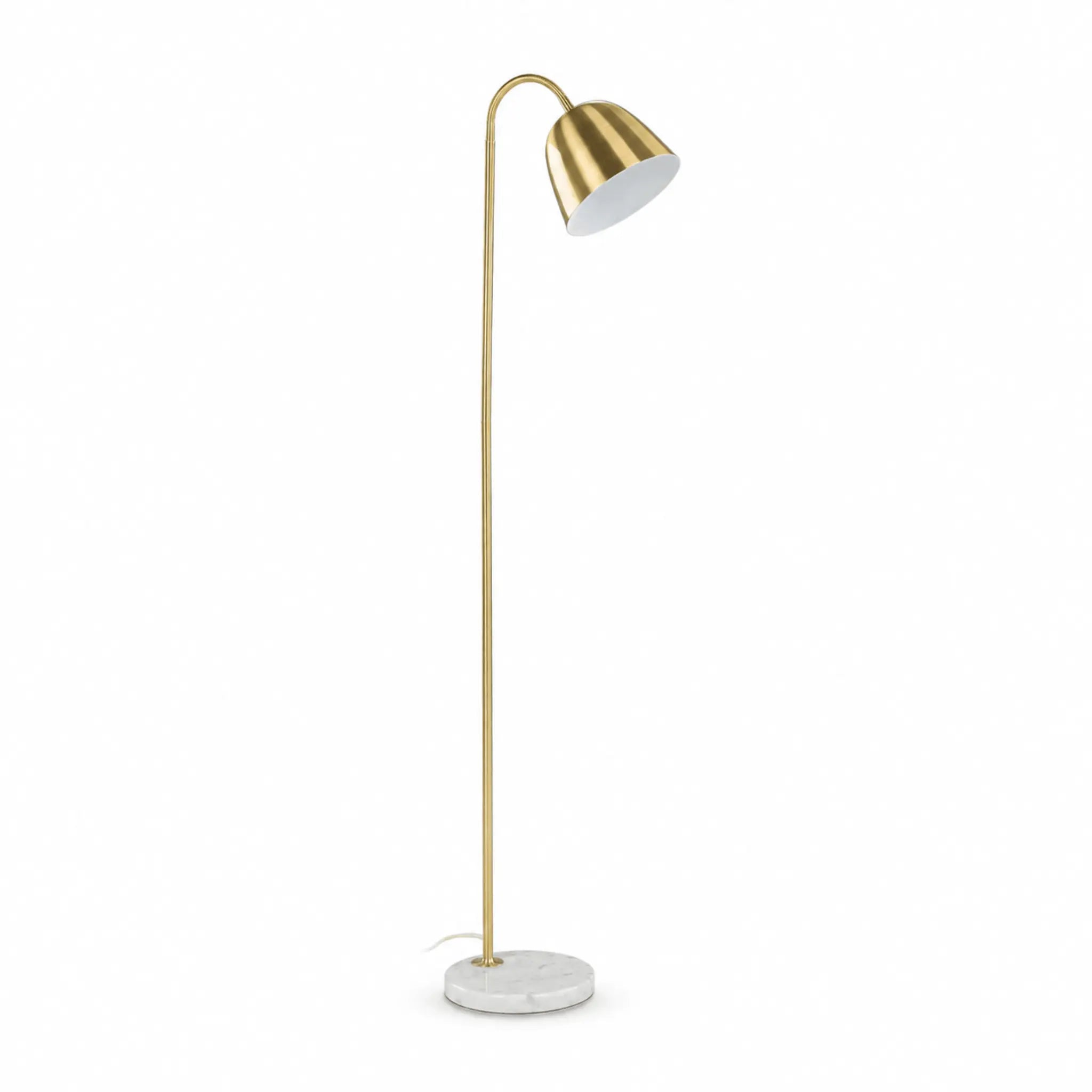 The Reading Corner Brass Floor Lamp