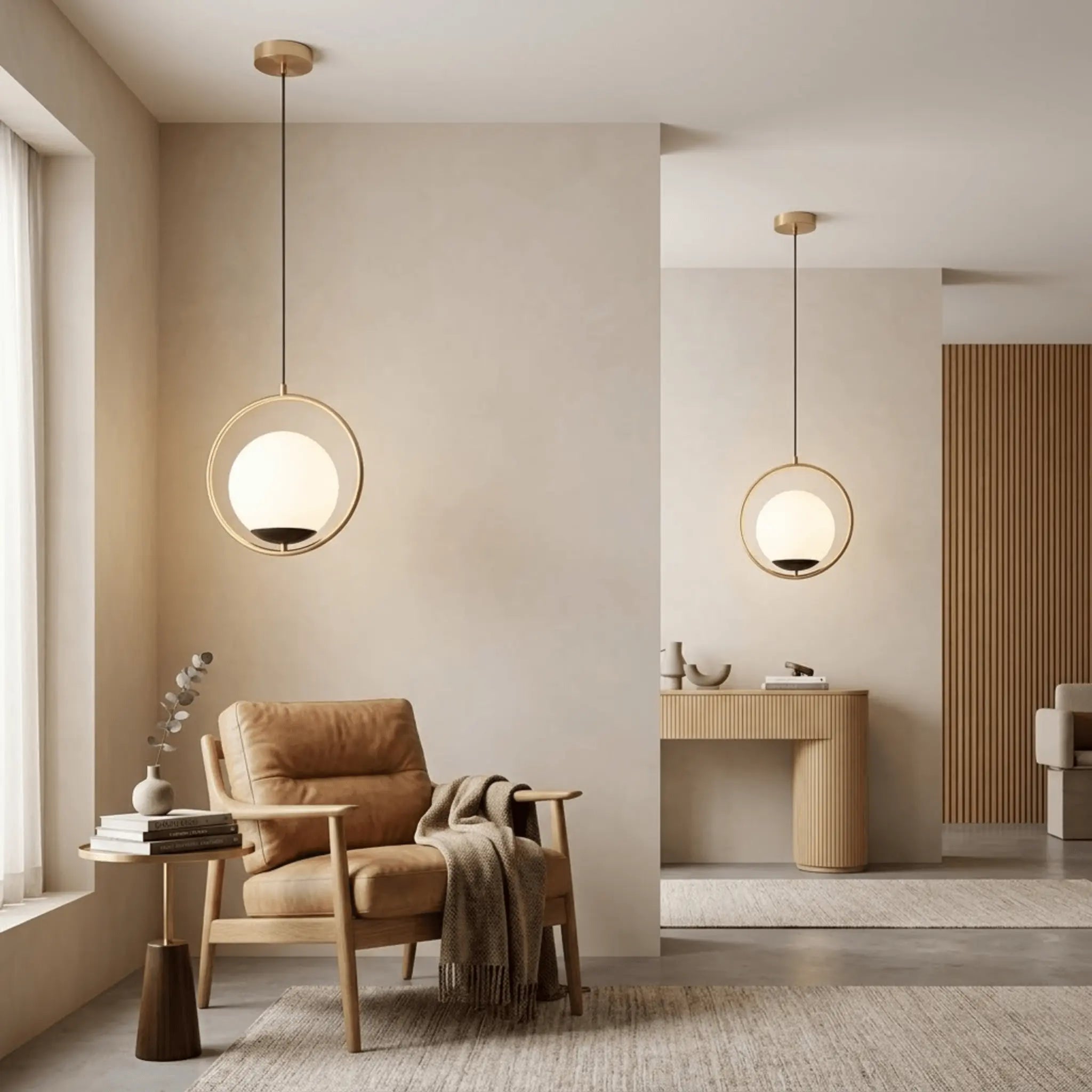 Soft Living Copper Kitchen Lights