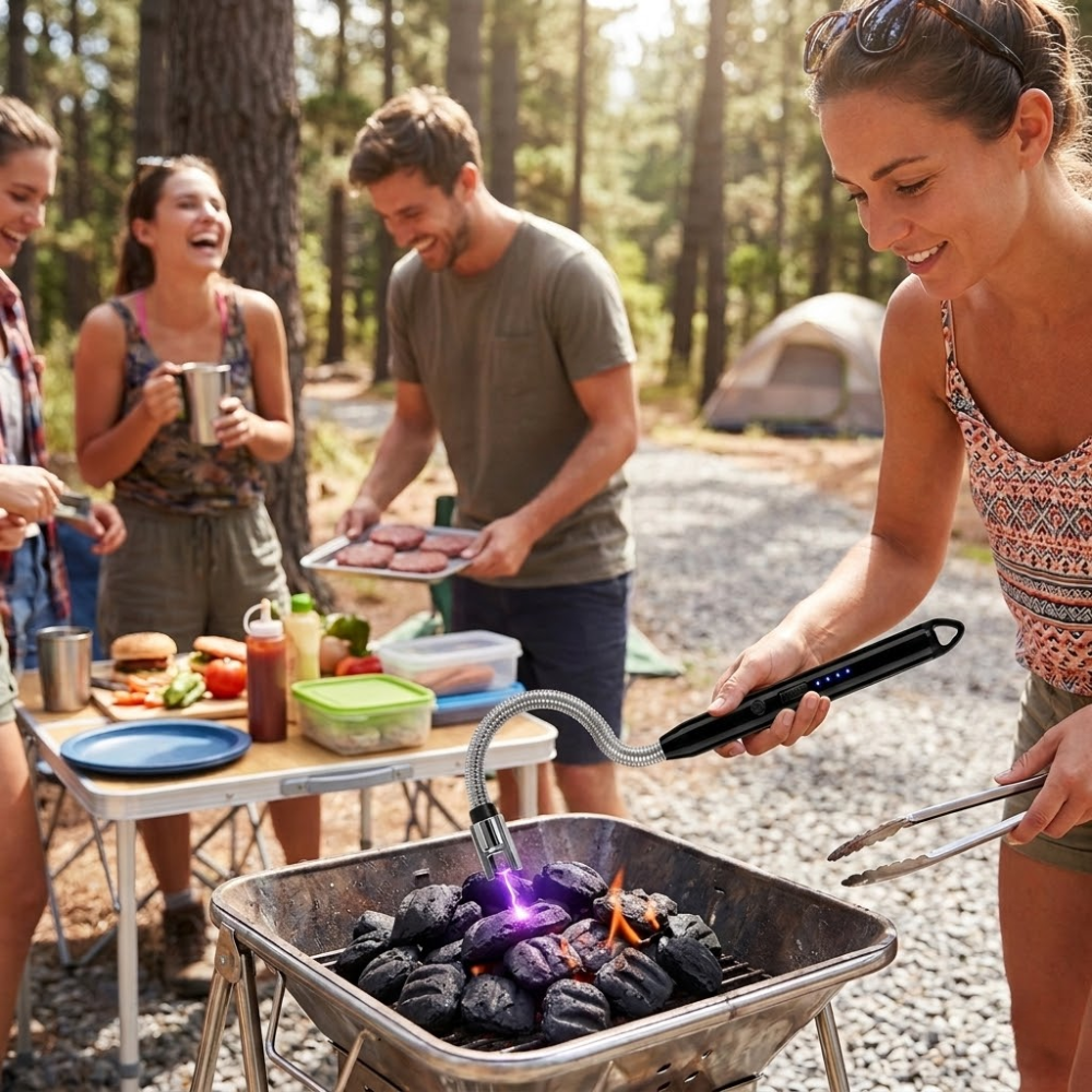 The LiteTrek CampSpark — Light It. Every Time. No Matter What. (2 Pack)