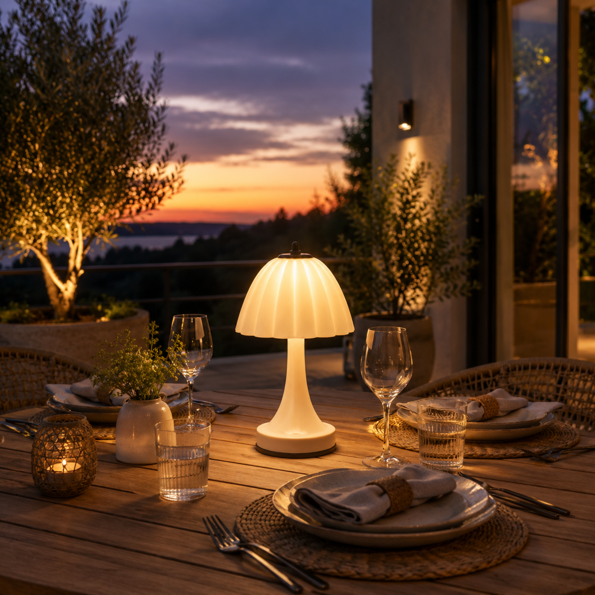 The Outdoor Dinner Cordless Lamp