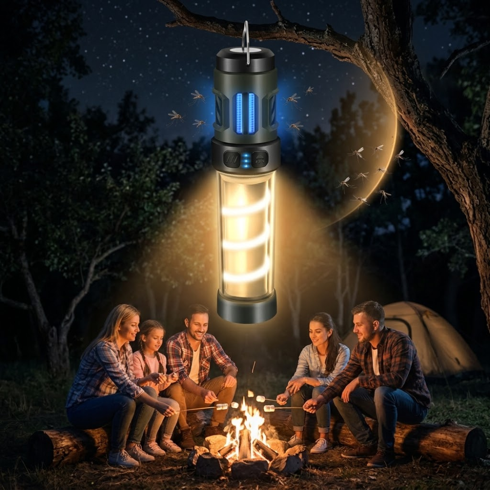 The LiteTrek BugGuard — Your Campsite. Bug Free. All Night Long
