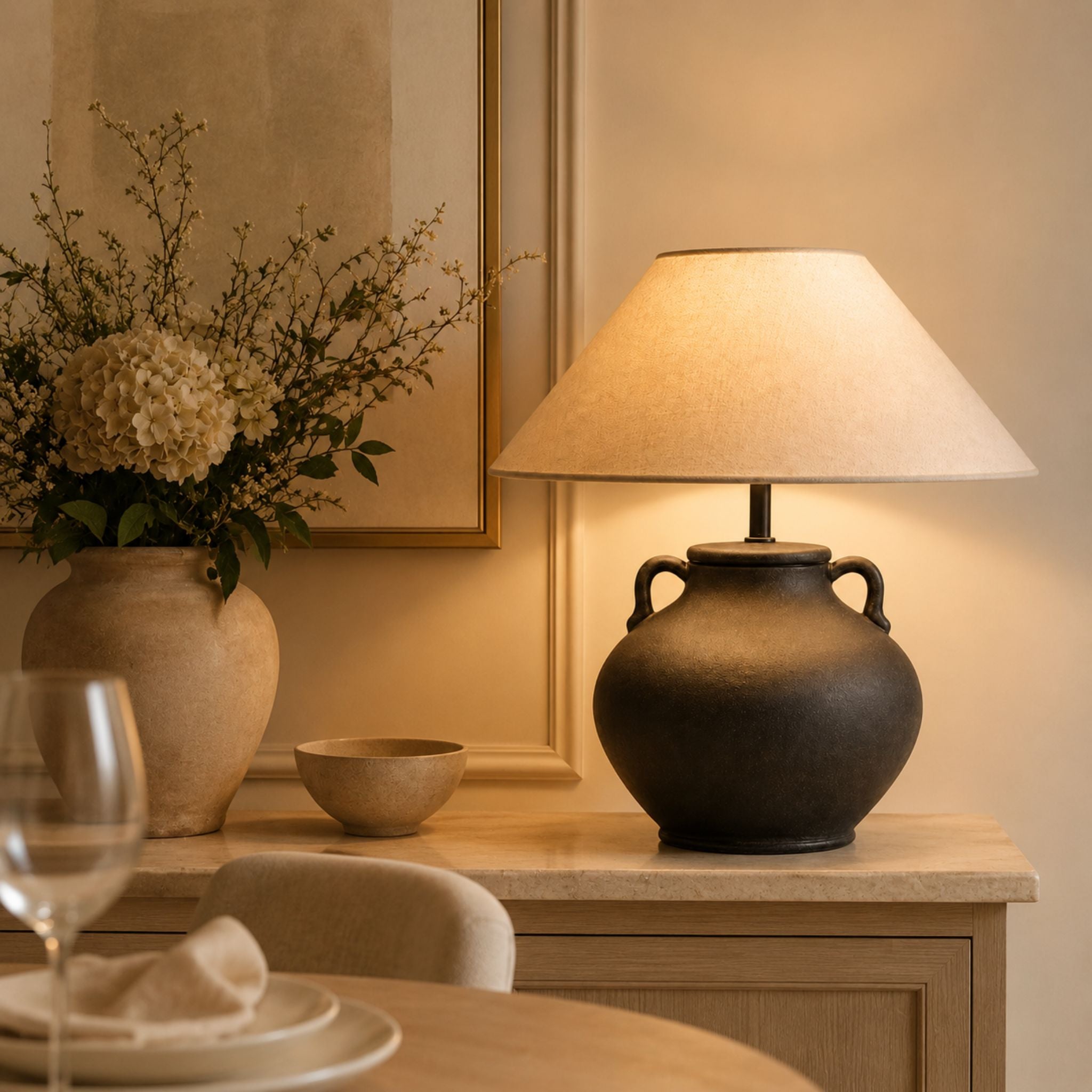 The Hearth Glow Table Lamp