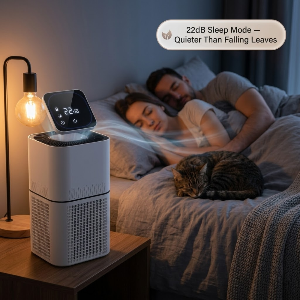 Soft Living Pet Pro H13 True HEPA Air Purifier - Odor Eliminator for Multi-Pet Homes - 2200 Sq Ft