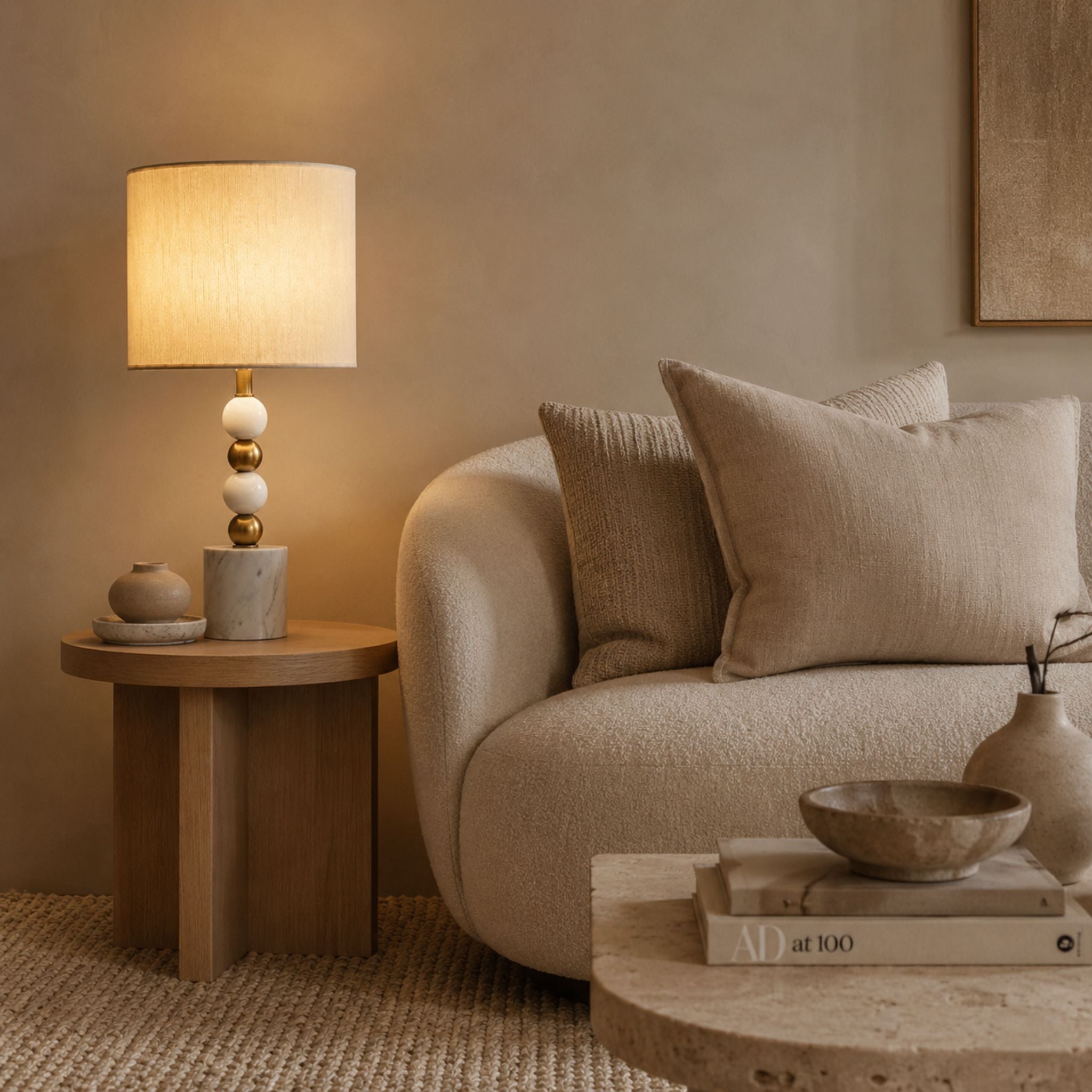 The Modern Marble Table Lamp
