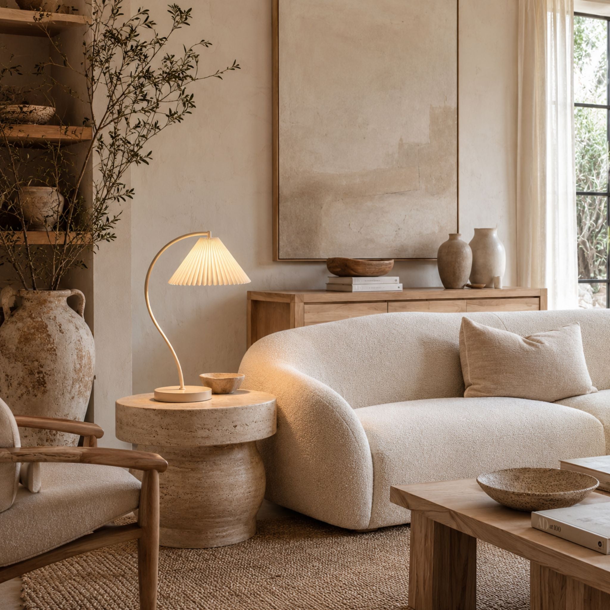 The Graceful Arc Table Lamp