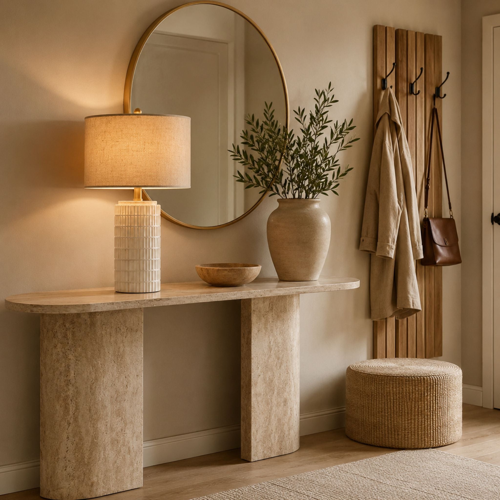 The Moderne Stone Lamp
