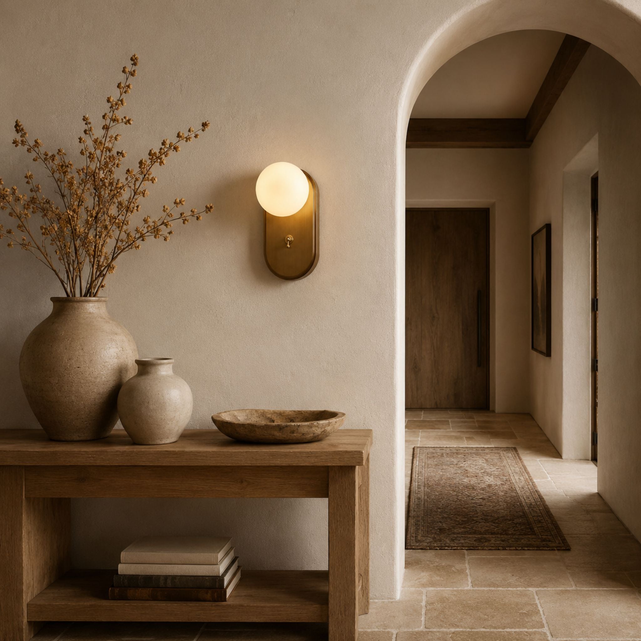 The Opal Glow Wall Sconce