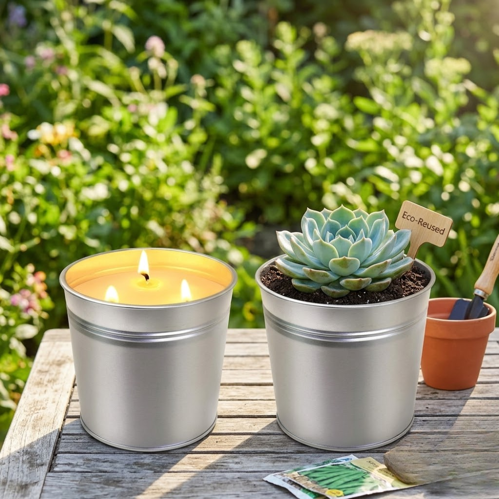 The Garden Candle — Summer Evenings in a Single Flame