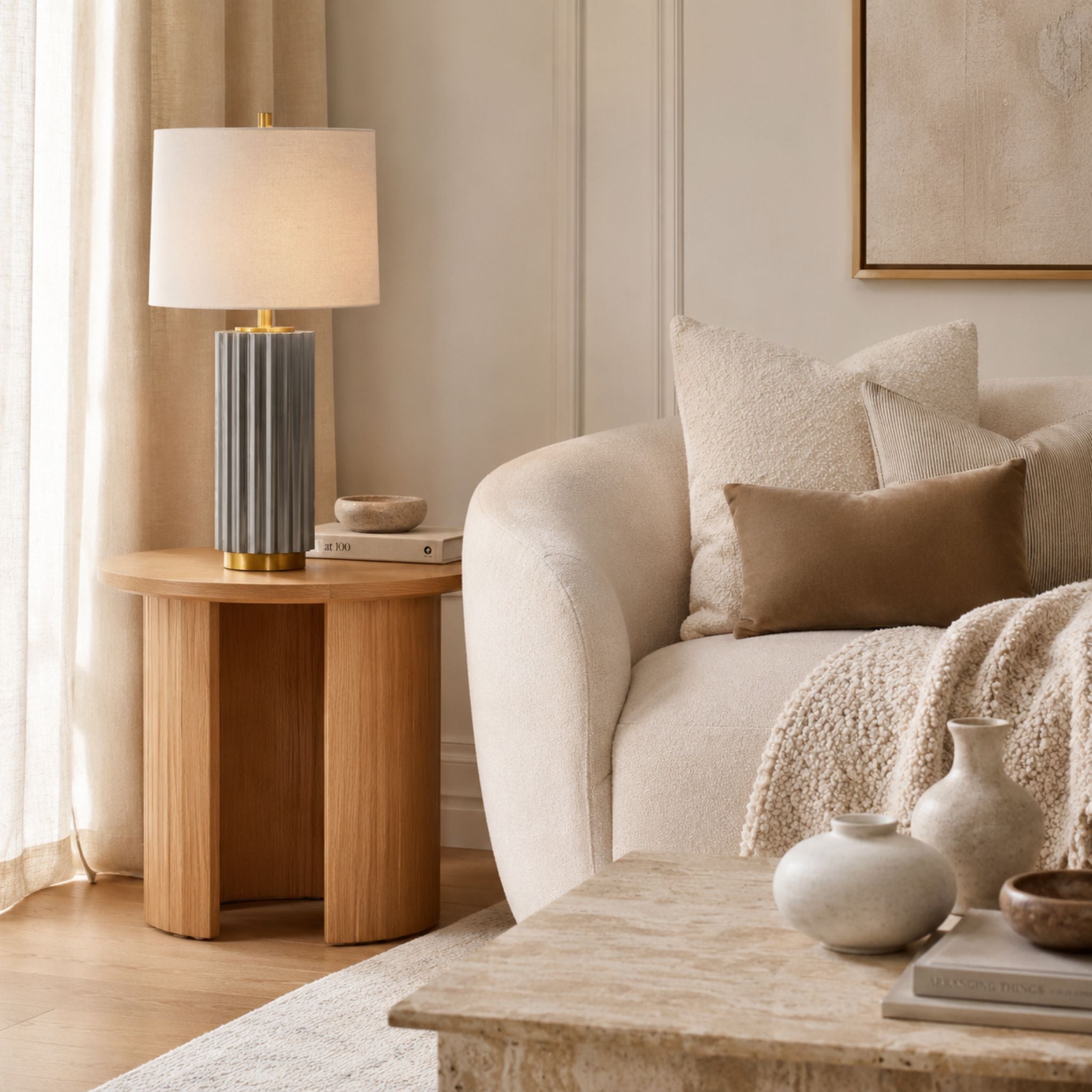 The Tambour Table Lamp