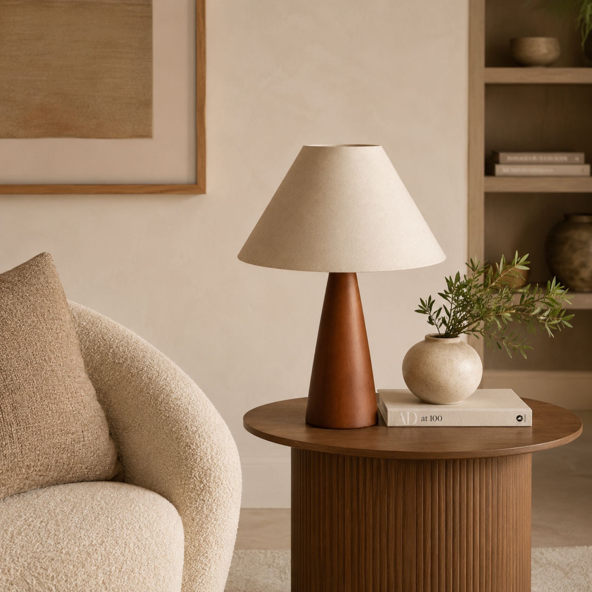 The Timber Glow Table Lamp