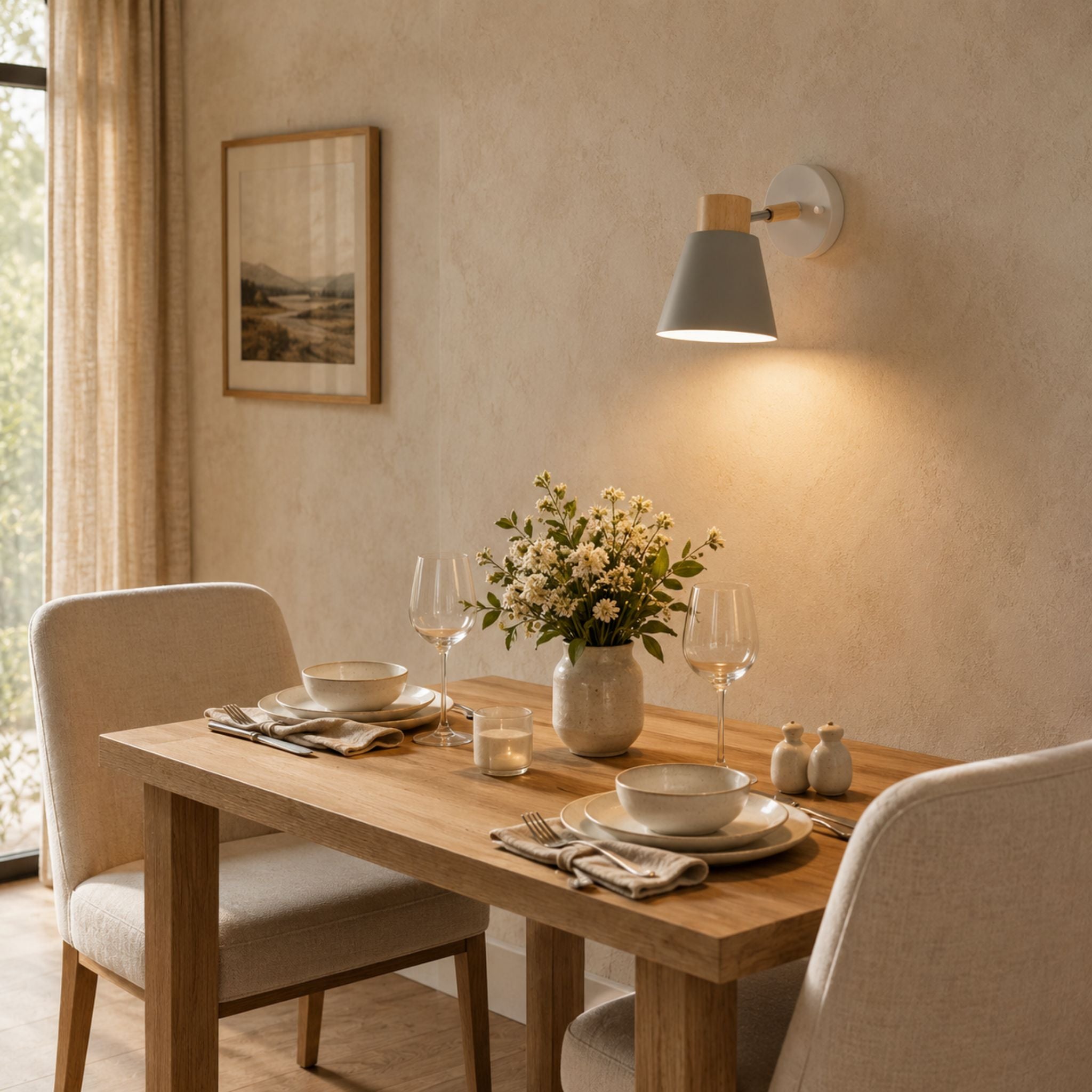 The Modern Timber Sconce