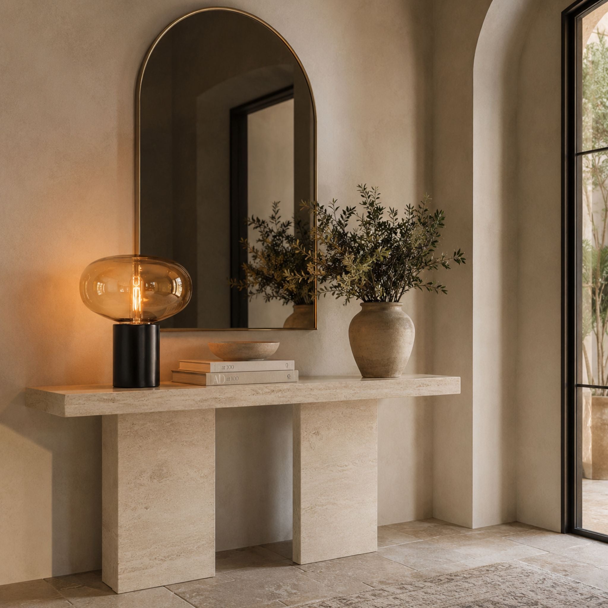 The Golden Halo Table Lamp