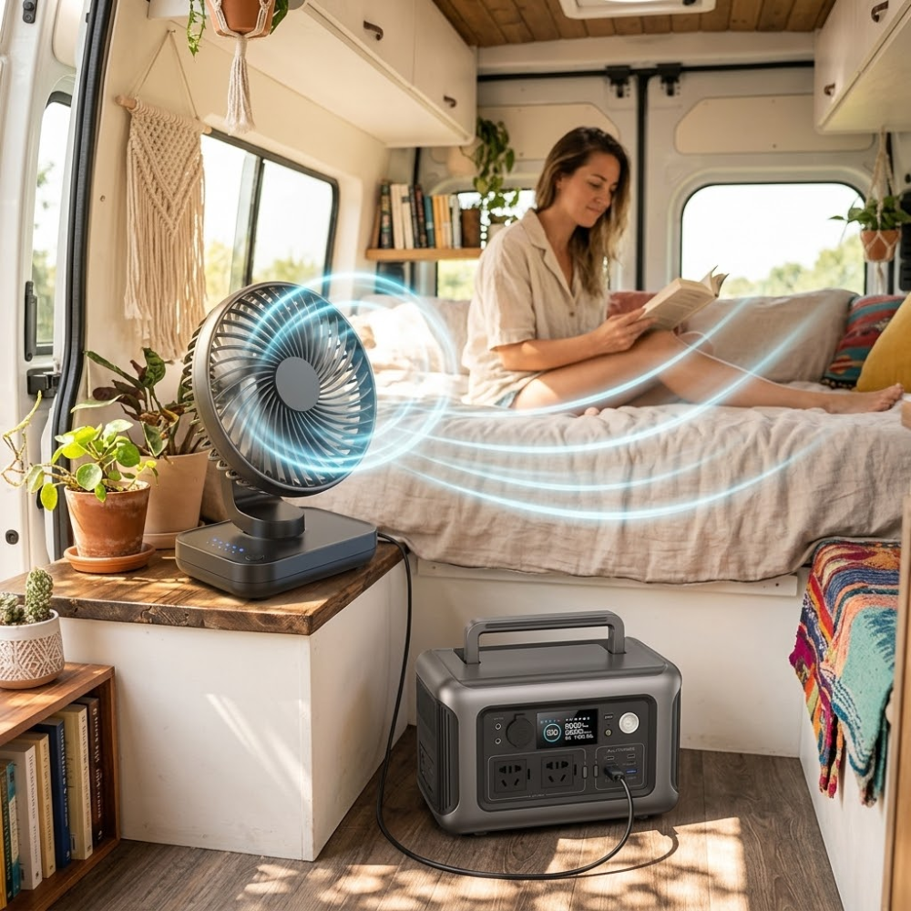 The LiteTrek CampBreeze — Because Heat Should Never Cut a Trip Short