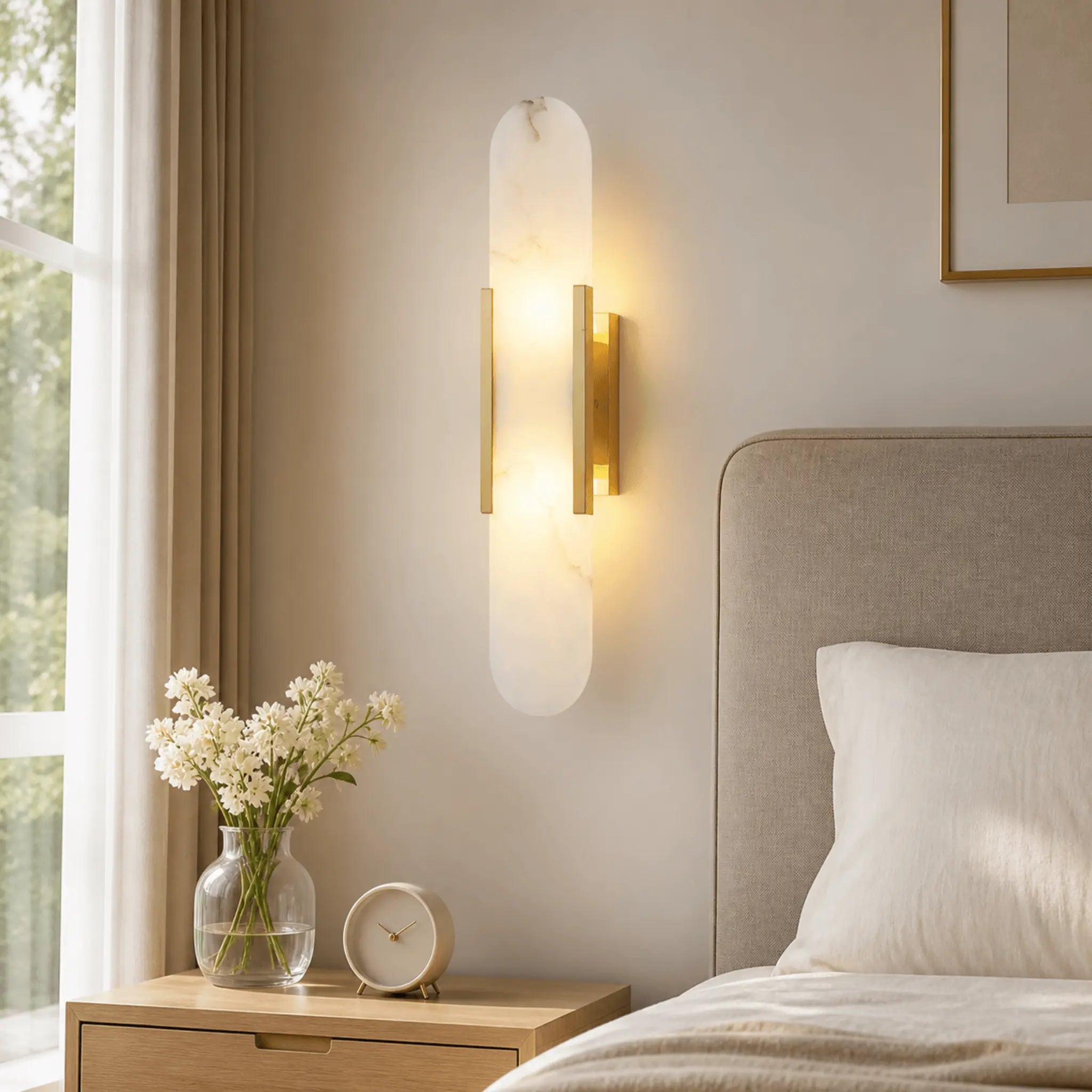 The Soft Stone Wall Light