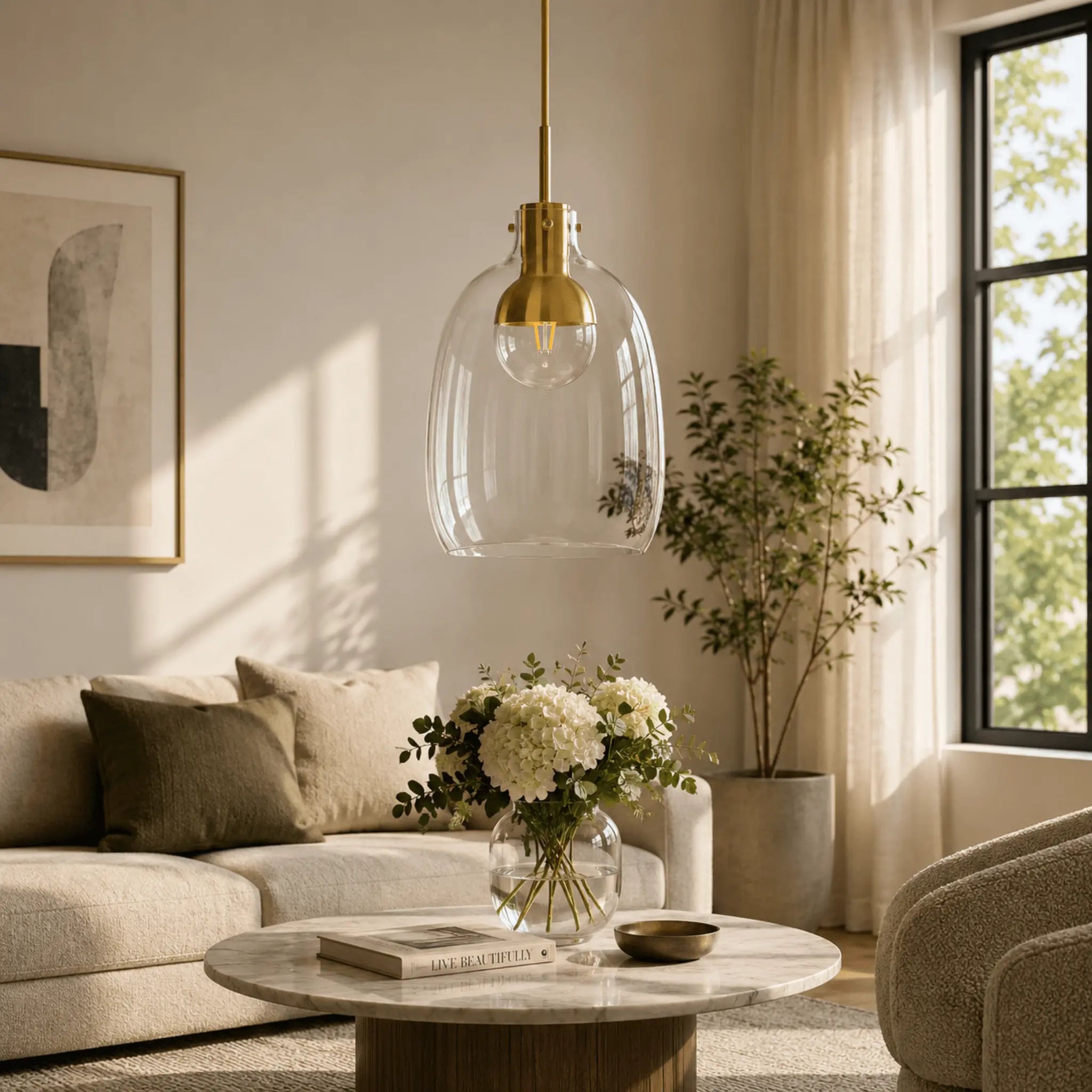 The Warm Glow Pendant Light