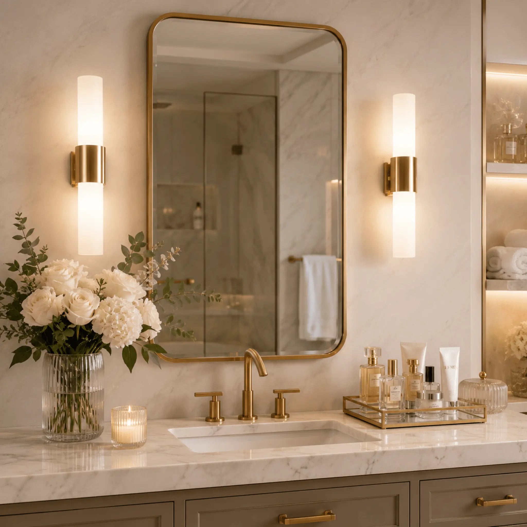 The Versailles Glass Sconce Light