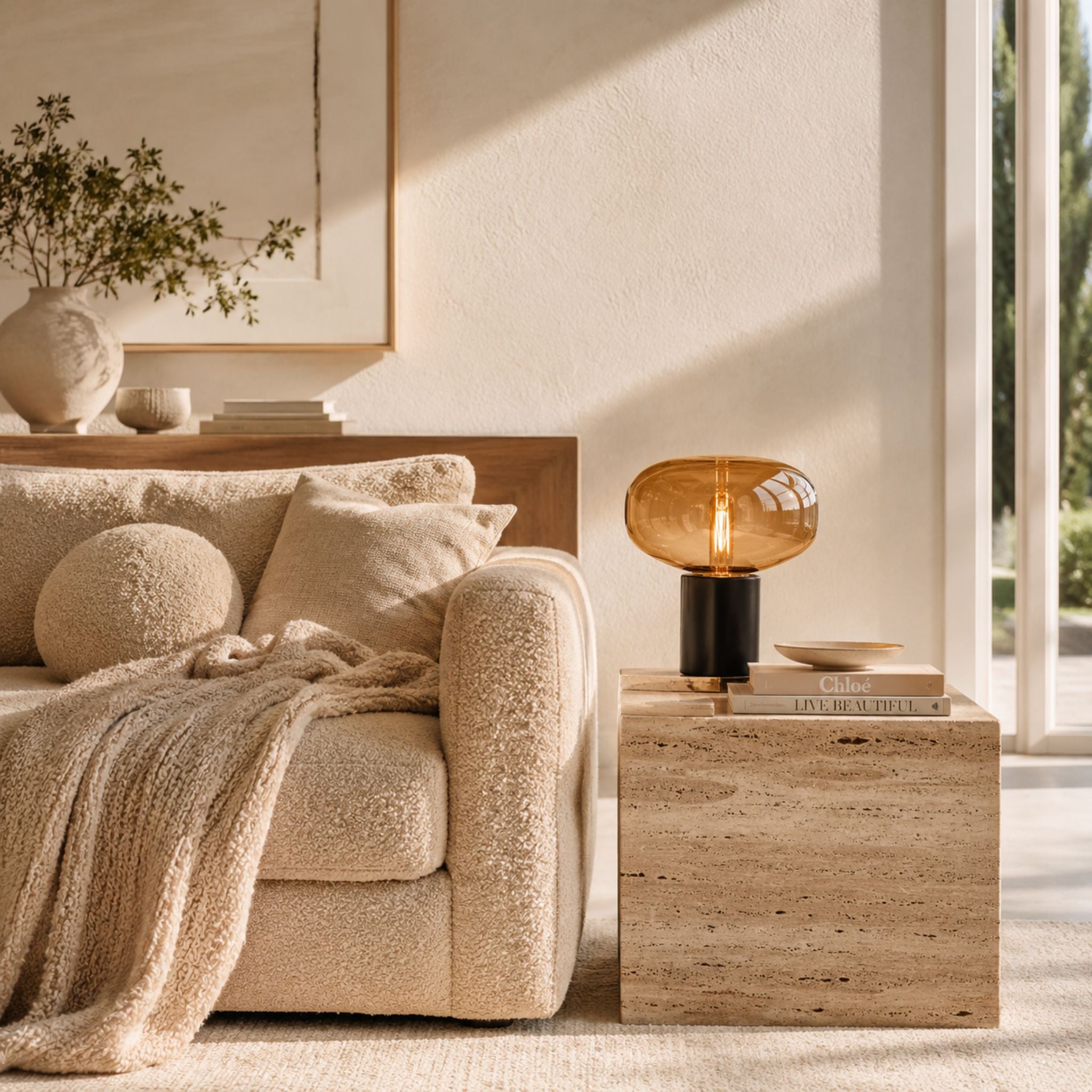 The Golden Halo Table Lamp