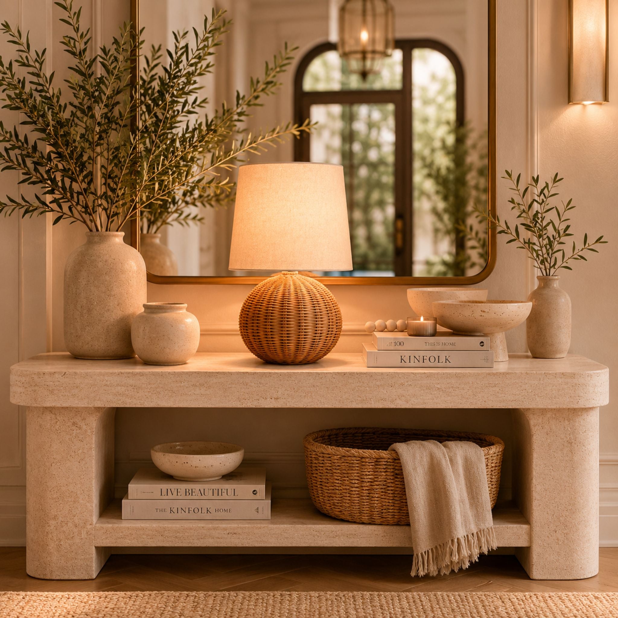 The Coastal Weave Lamp