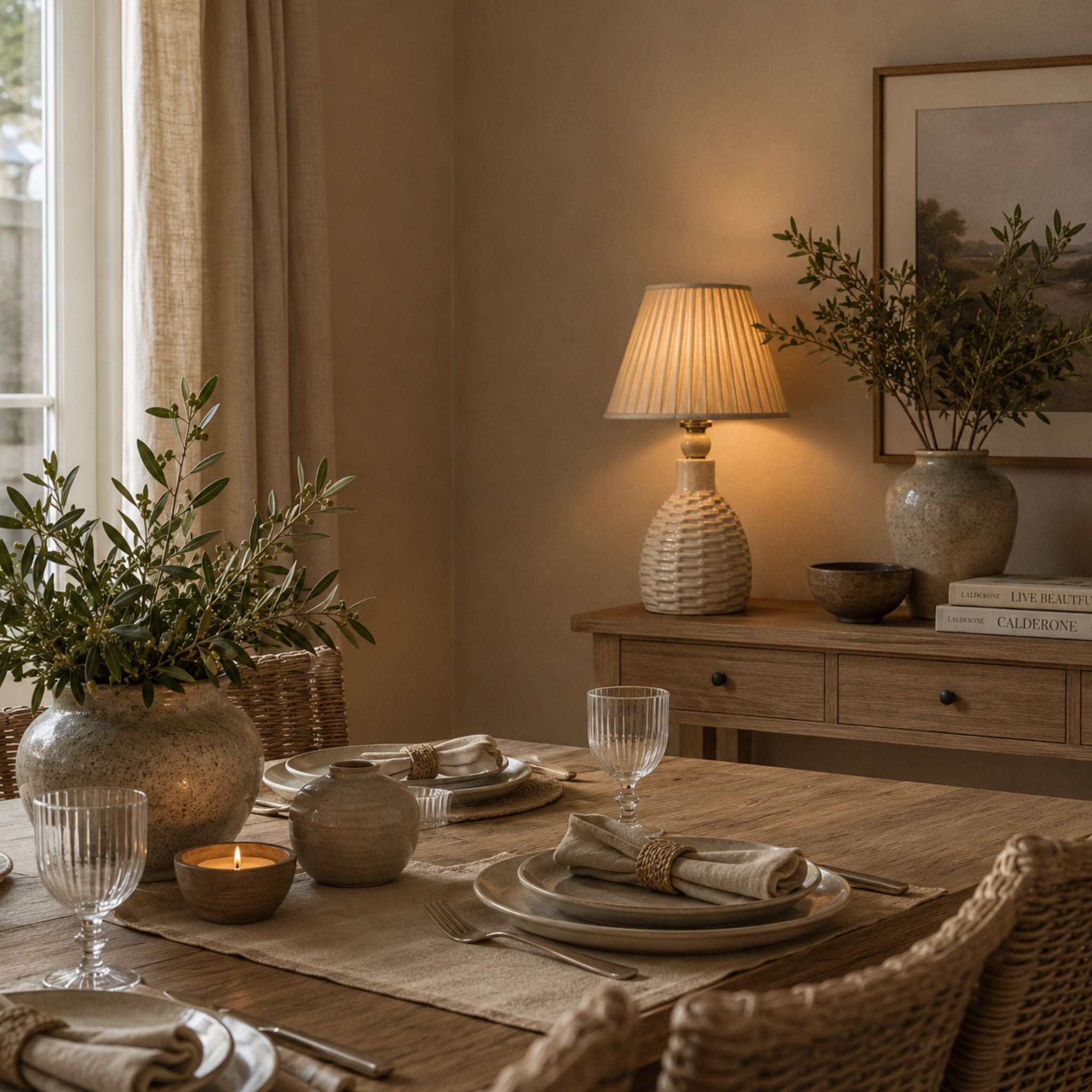 The Sandstone Table Lamp