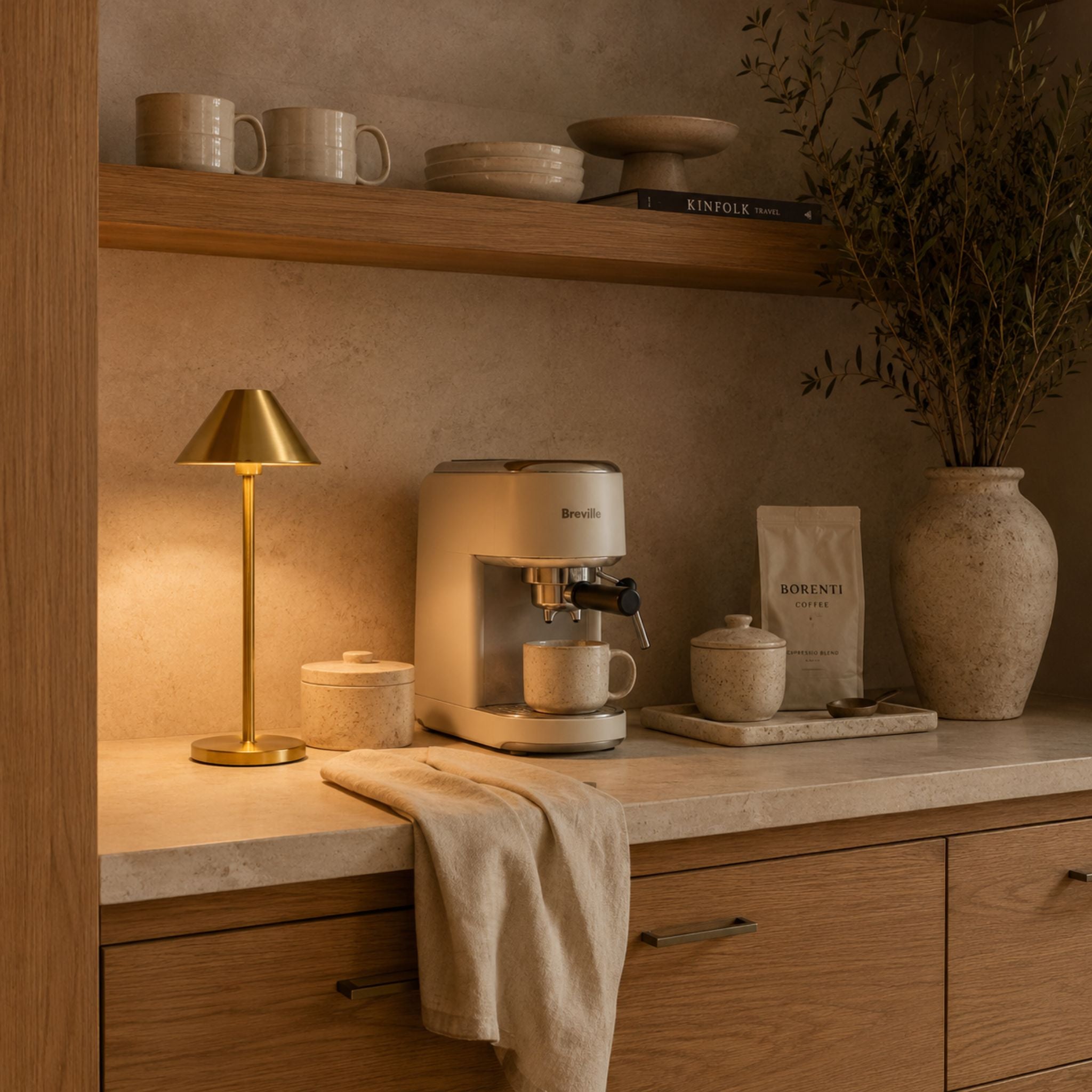 The Gilded Glow Lamp