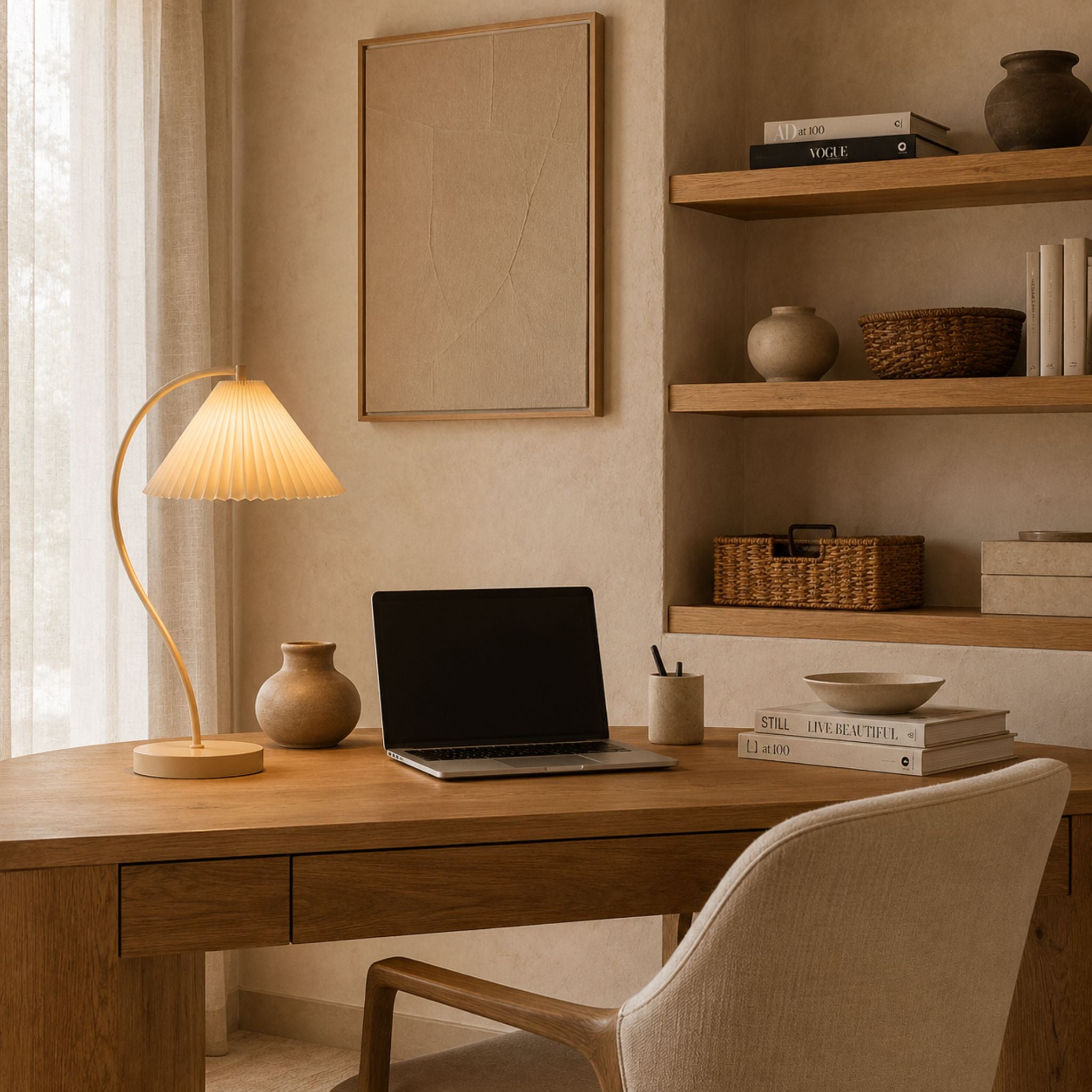 The Graceful Arc Table Lamp