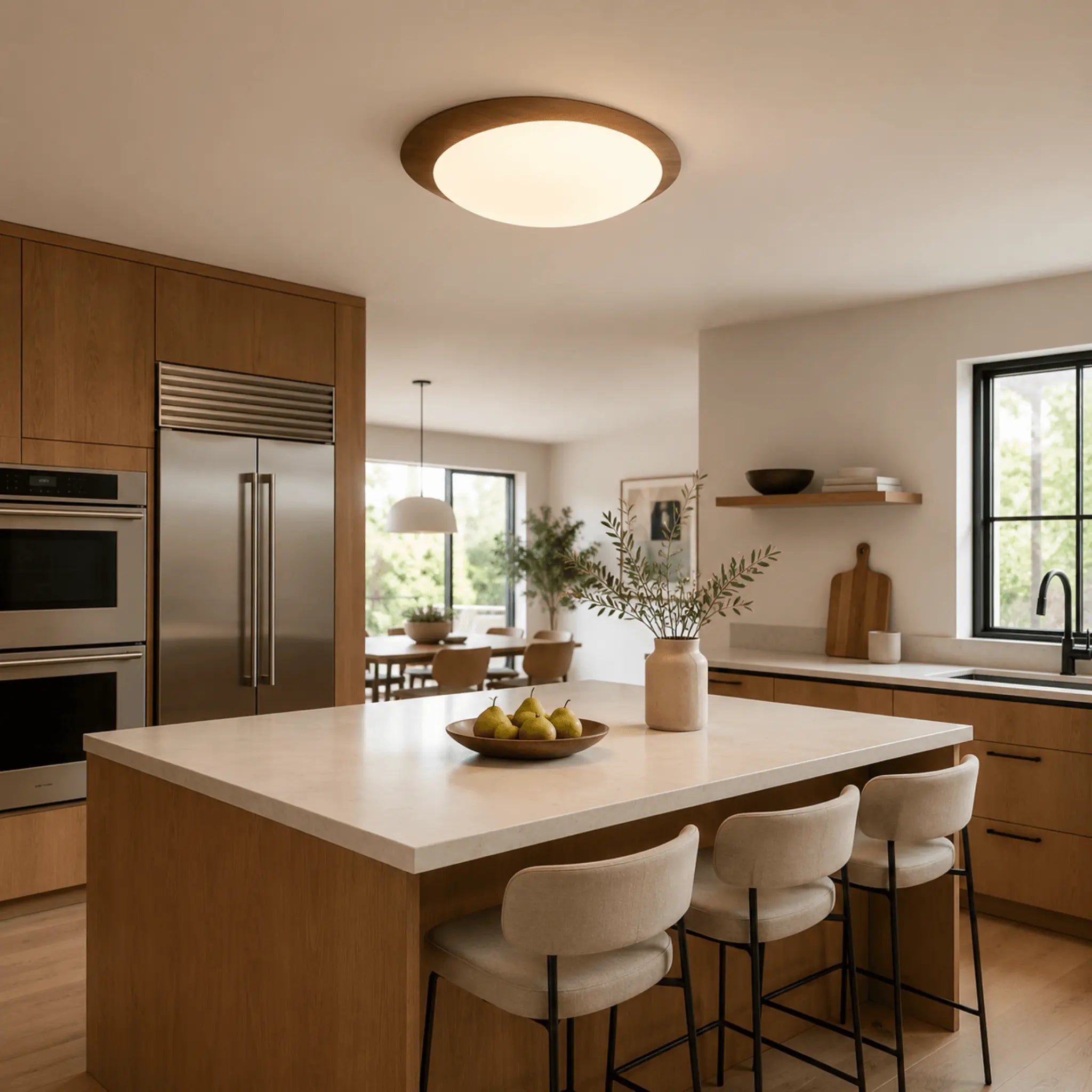 The Soft Pebble Ceiling Light