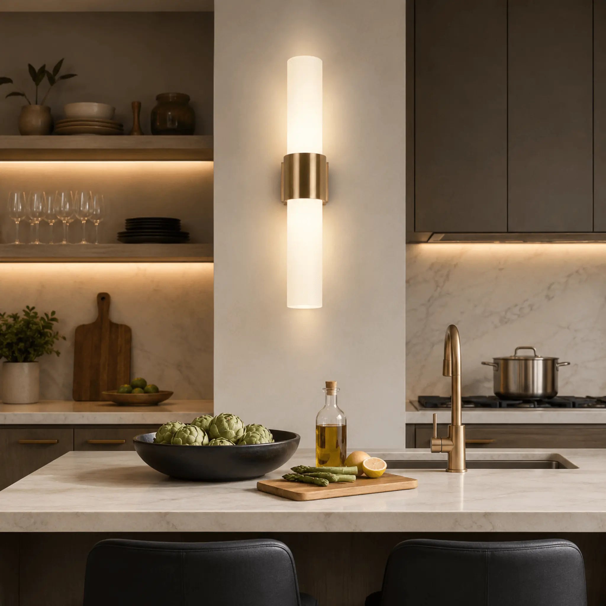 The Versailles Glass Sconce Light