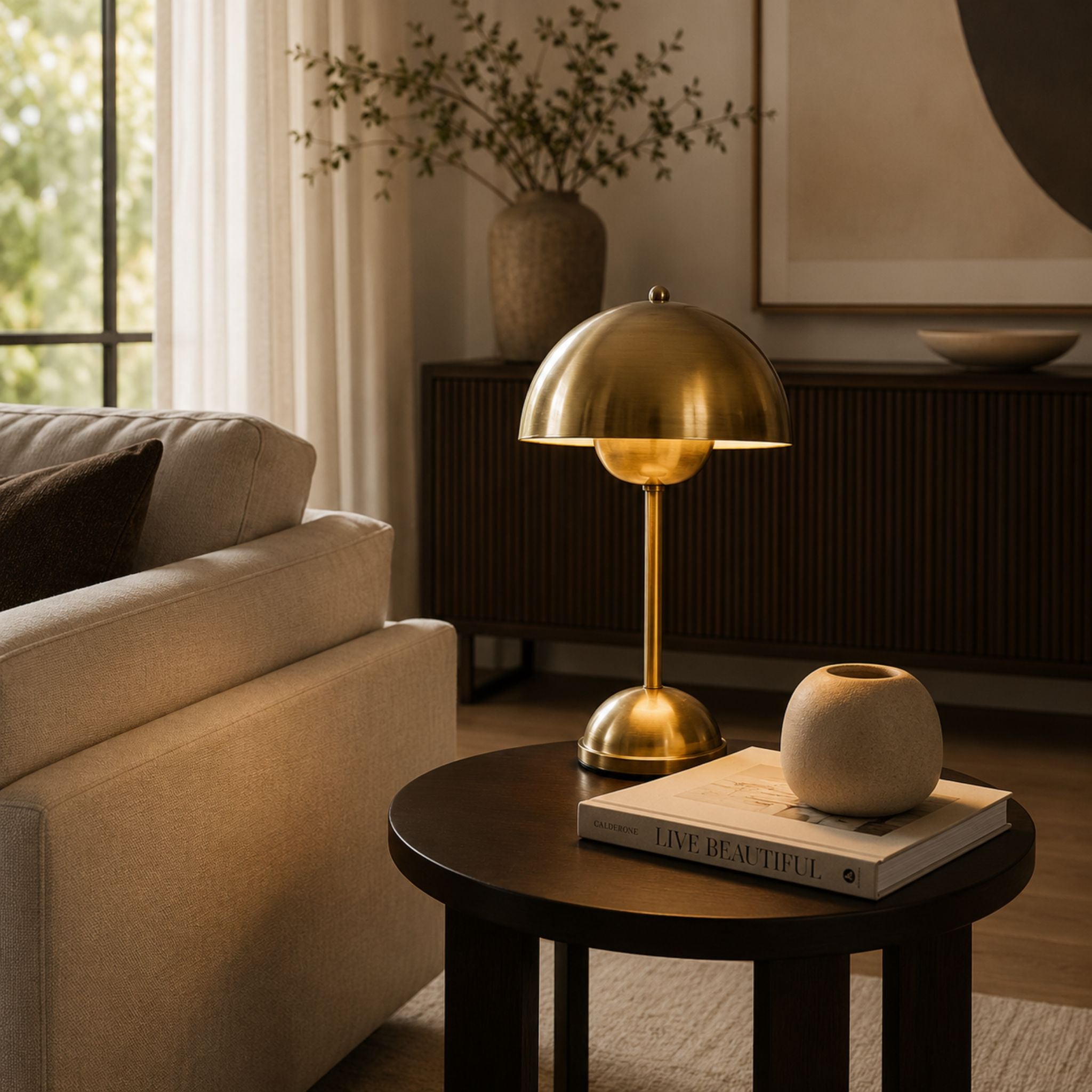 The Halo Dome Table Lamp