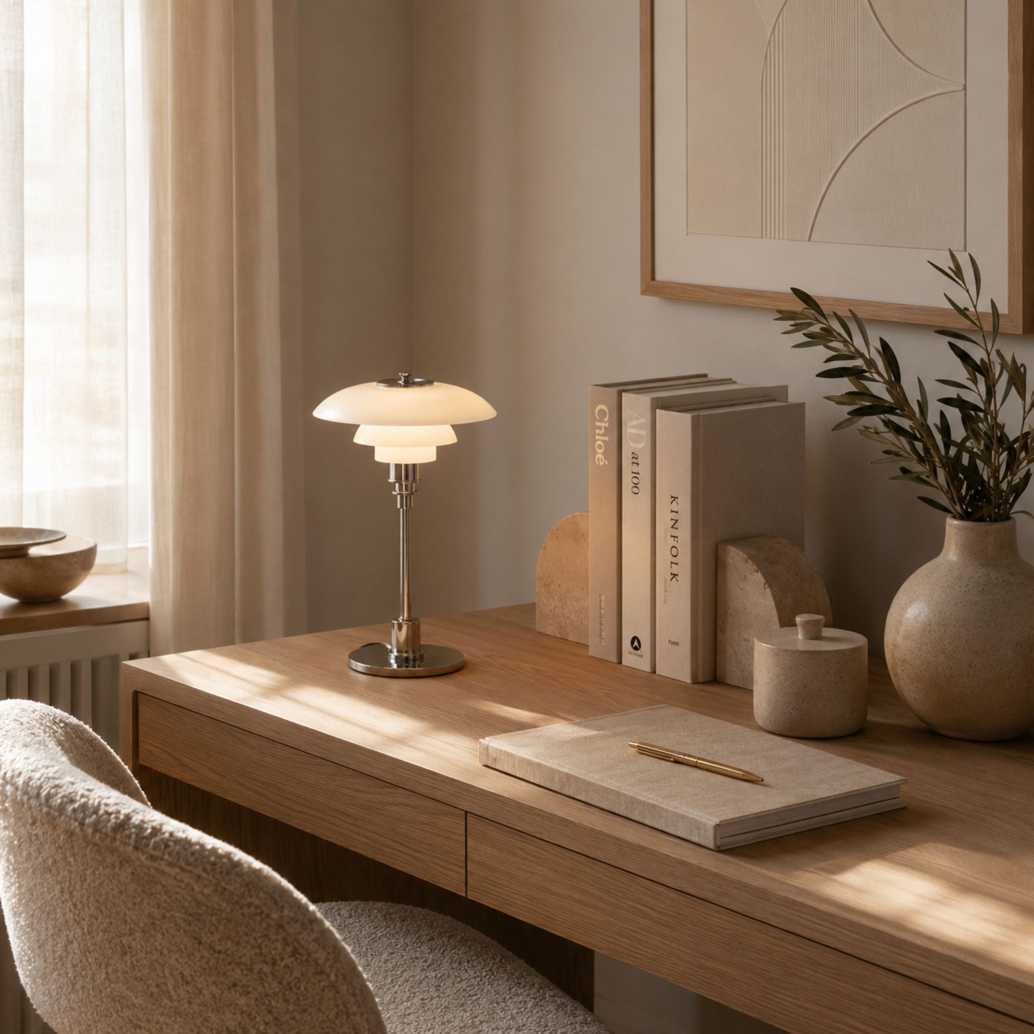 The Aurora Glow Cordless Lamp