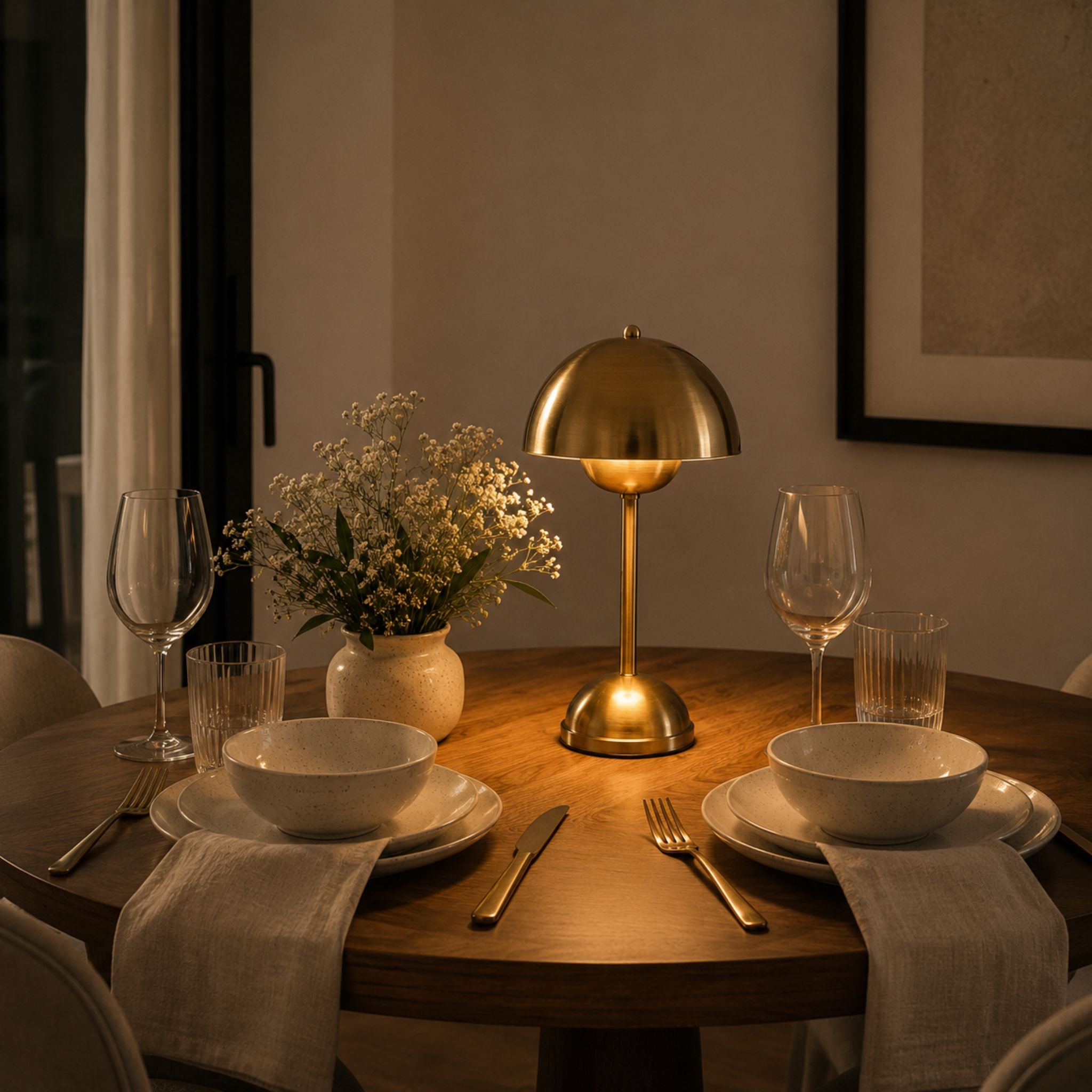 The Halo Dome Table Lamp