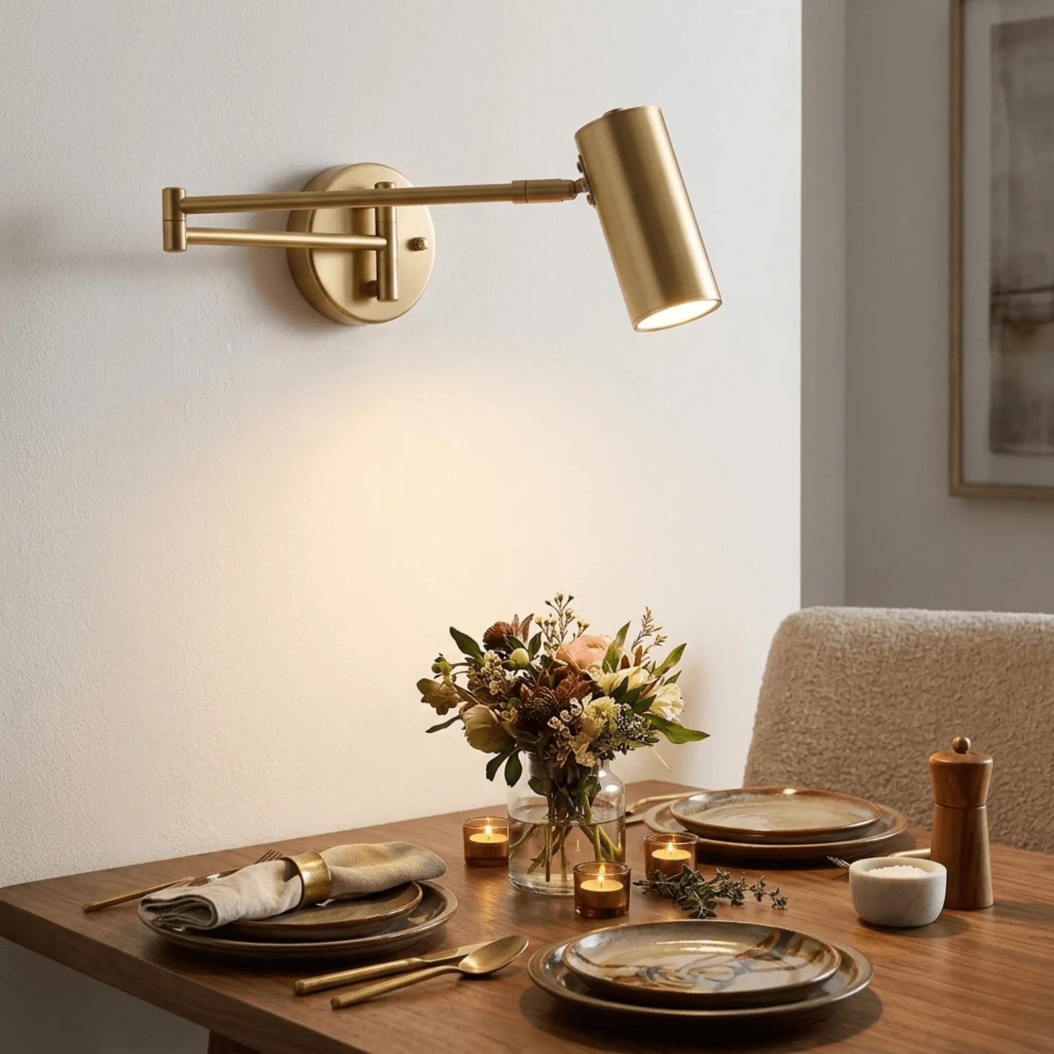 The Reading Swing Arm Sconce