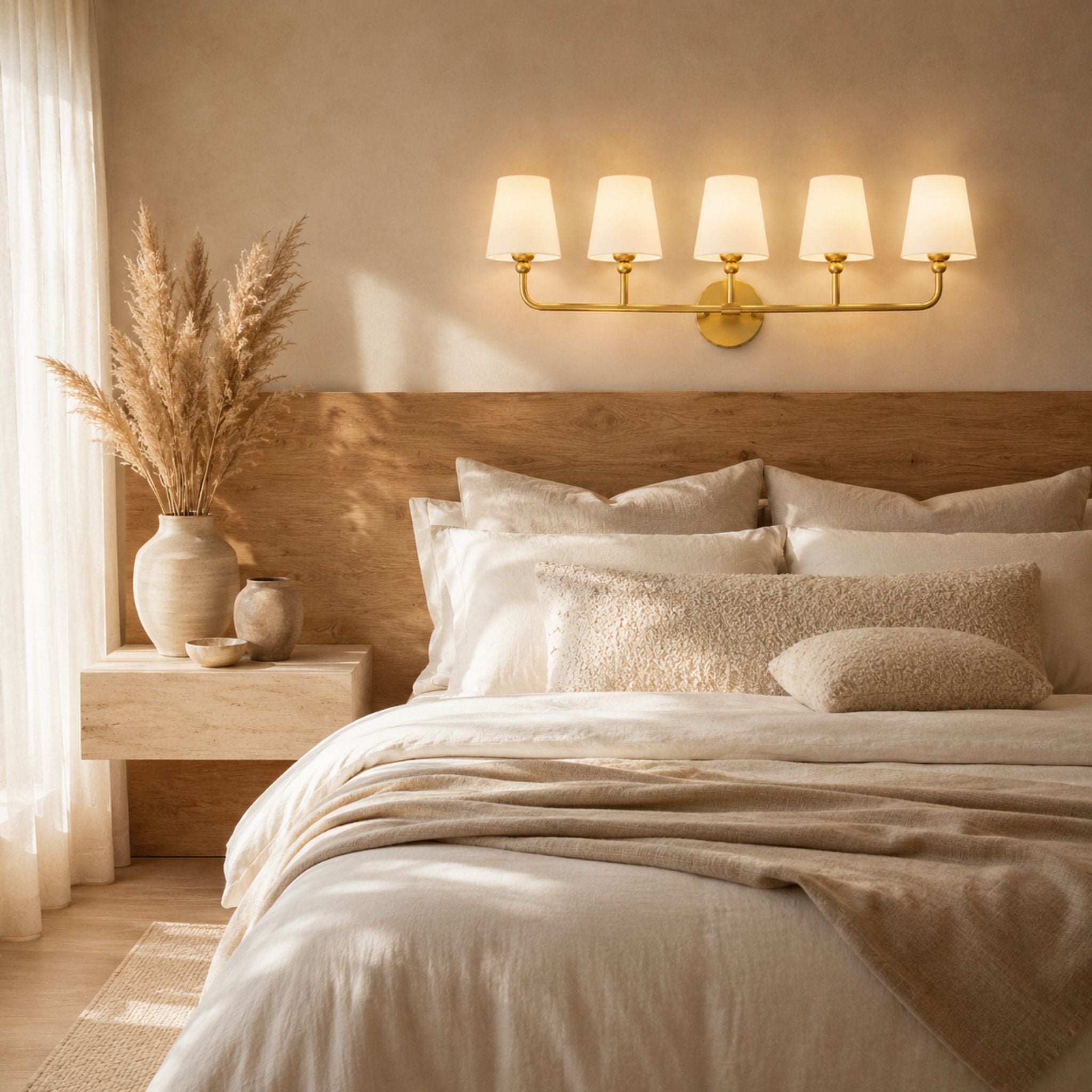 The Aria 5-Light Vanity Light