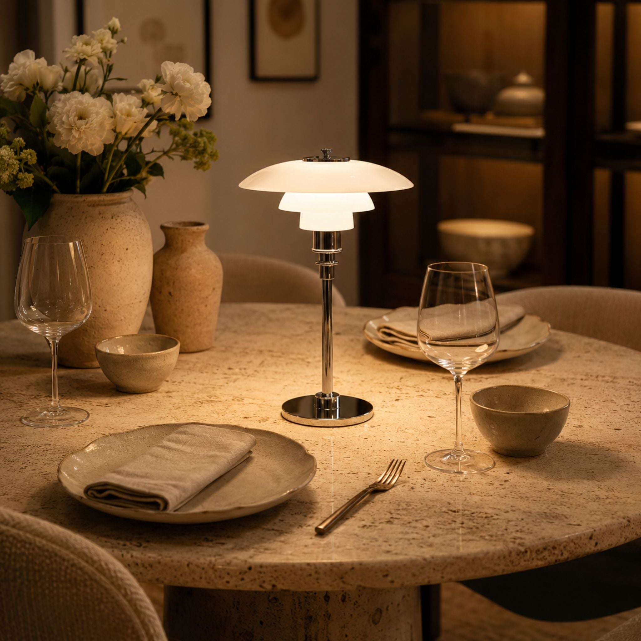The Aurora Glow Cordless Lamp