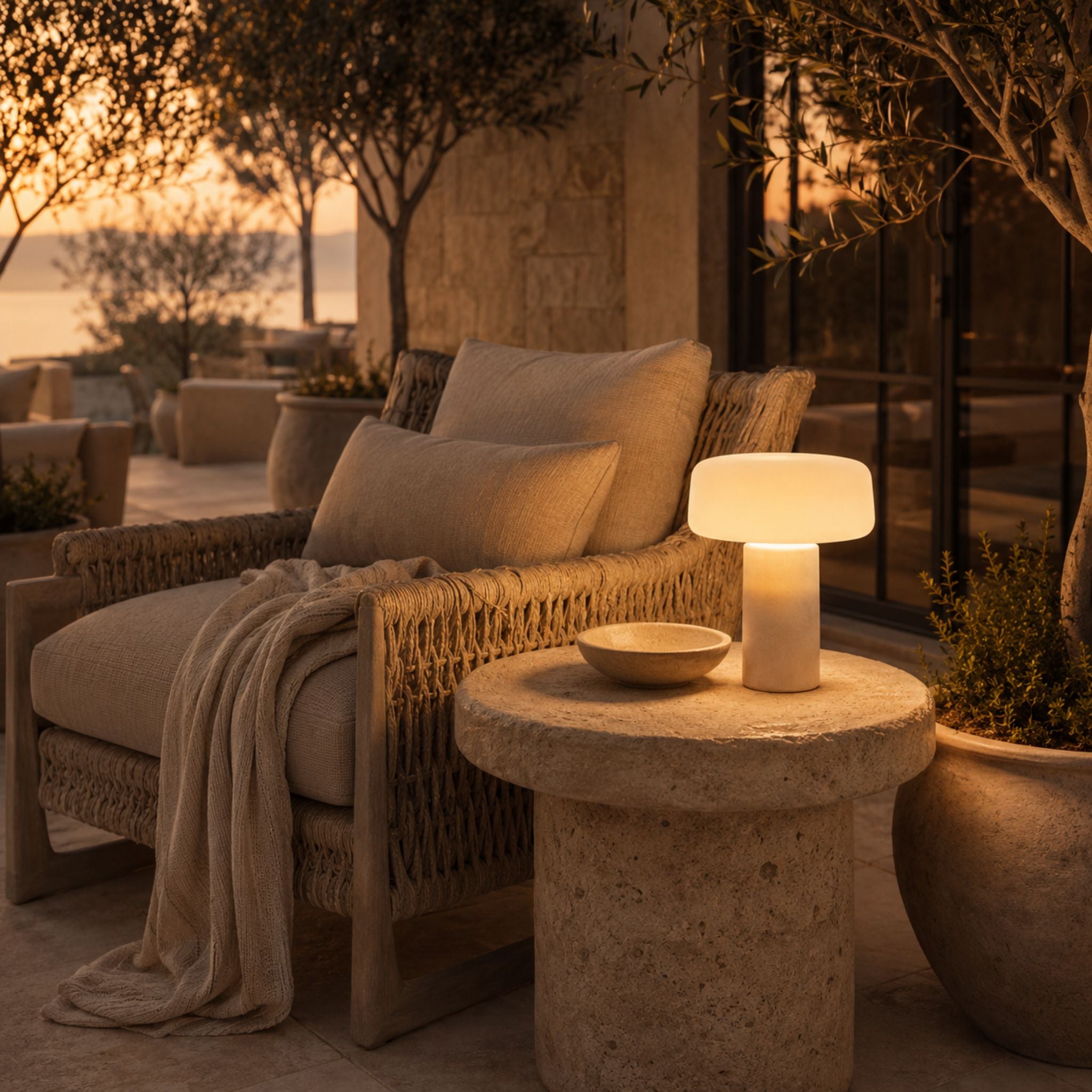 The Modern Mushroom Table Lamp