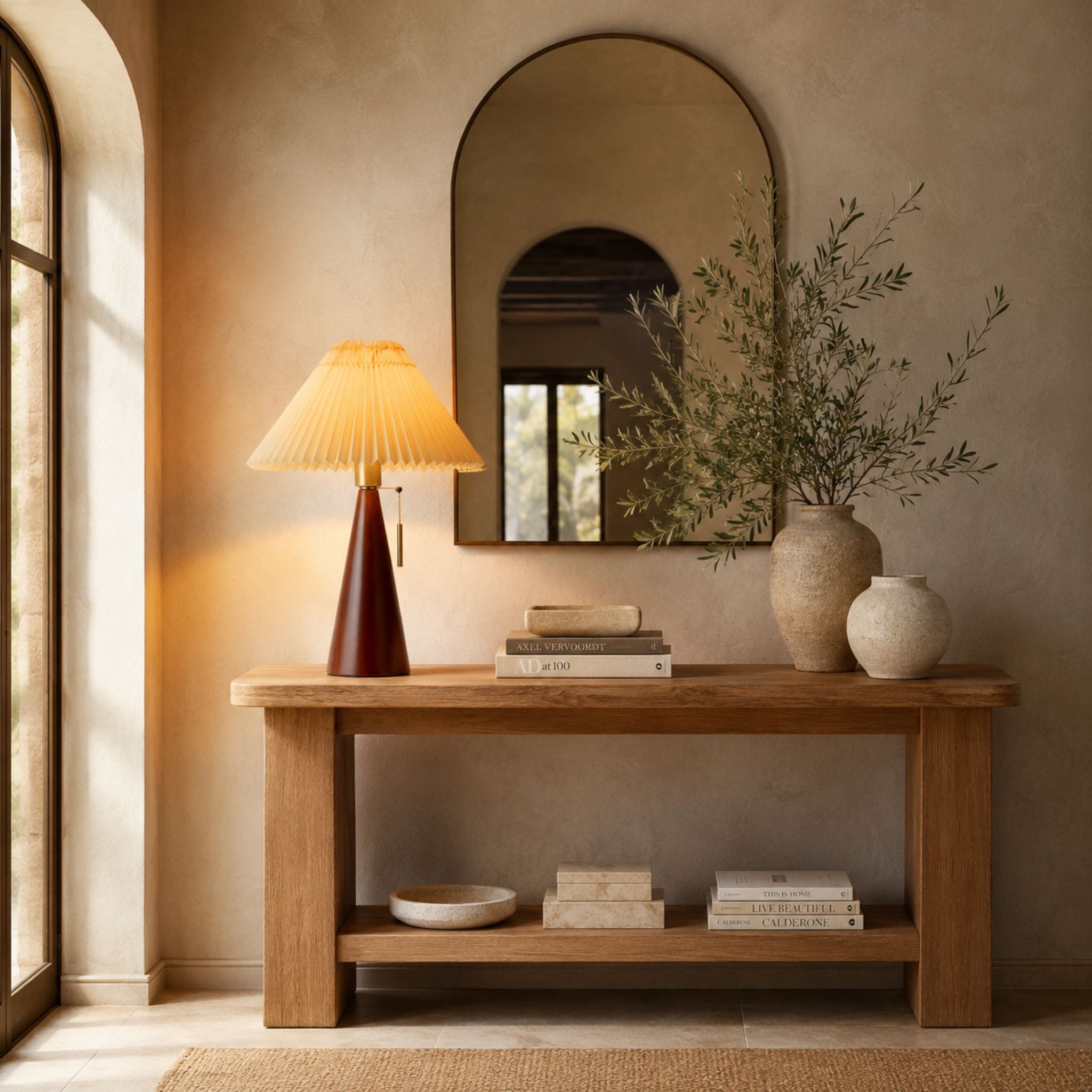The Briar Pleated Table Lamp