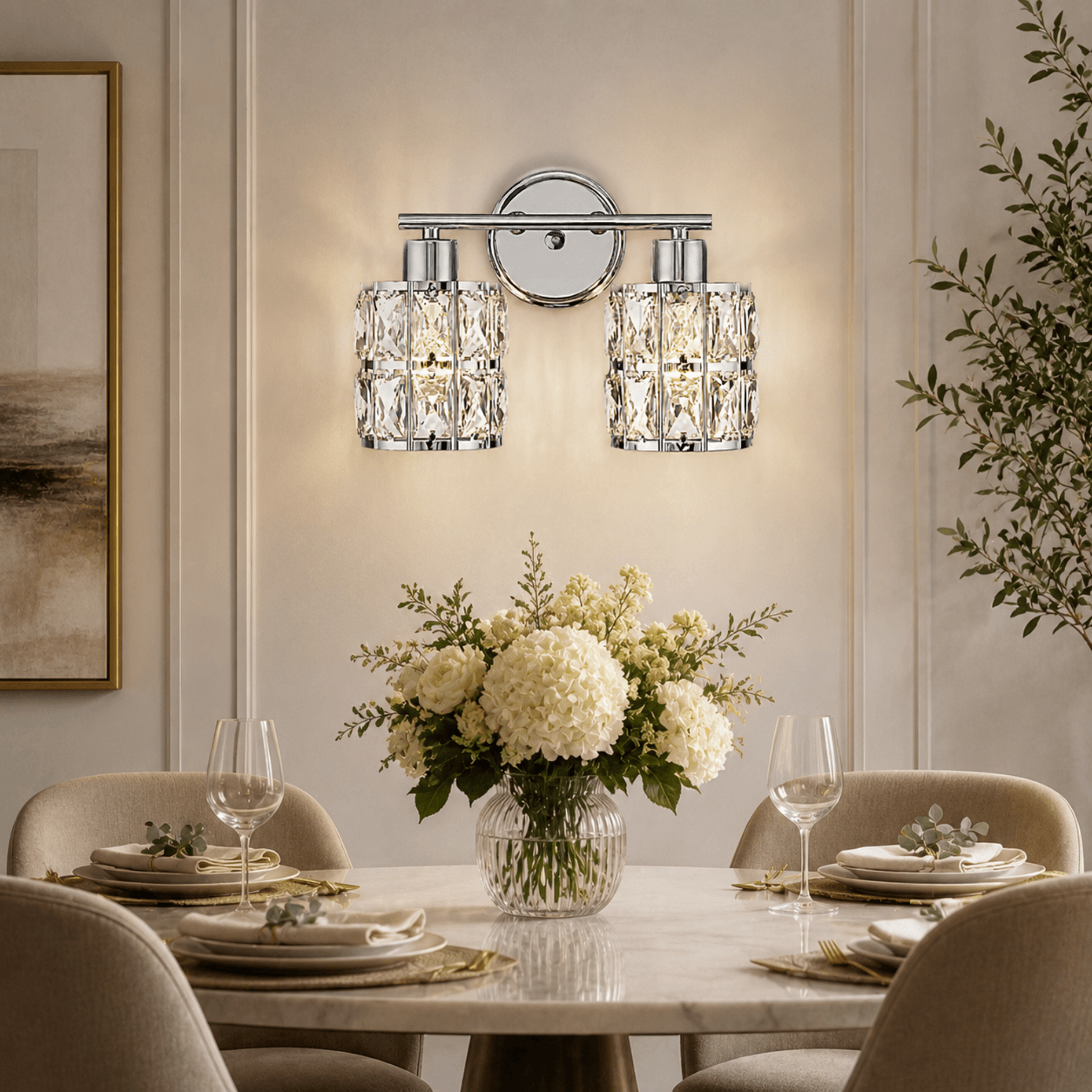 The Polished Vanity Bath Light