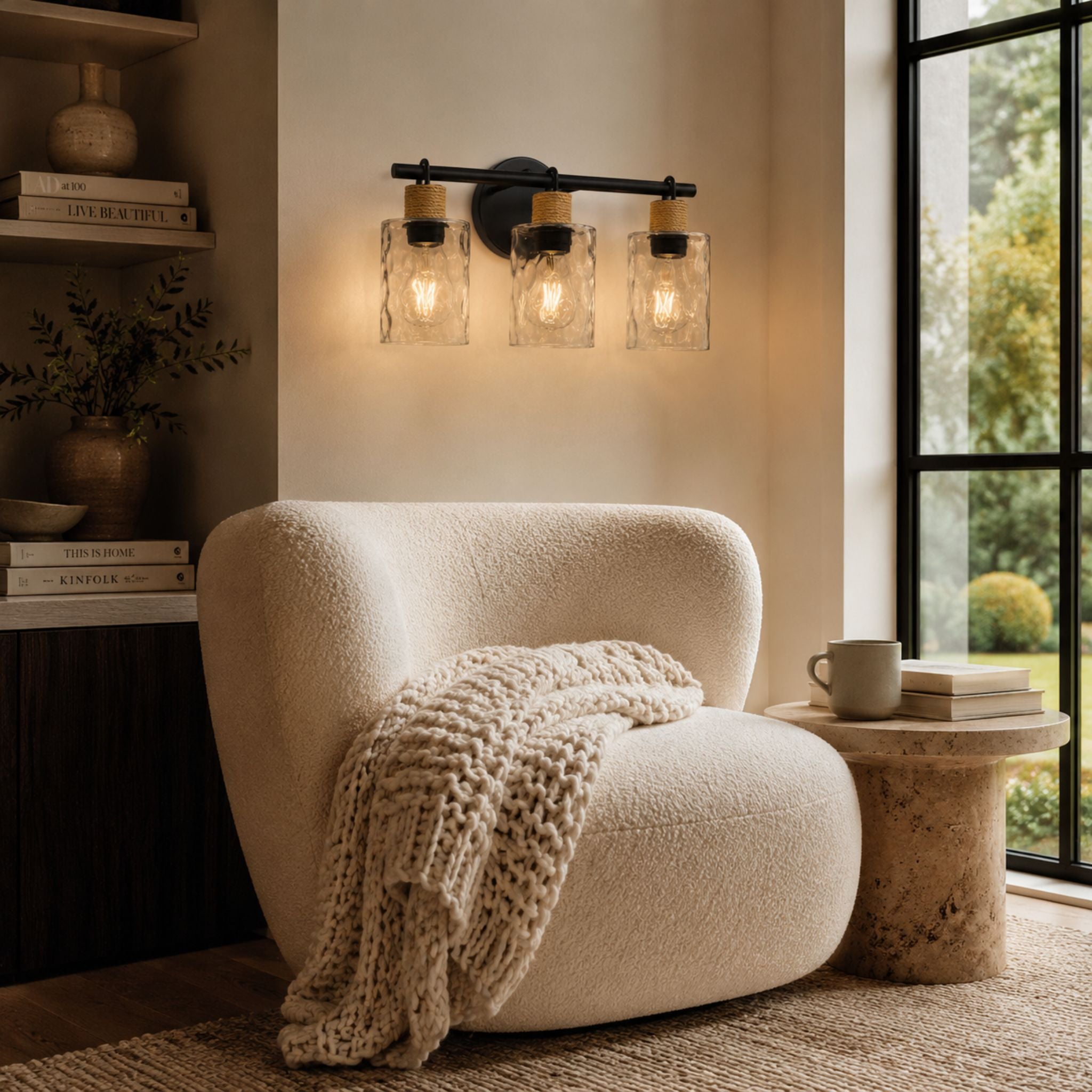 The Harbor Glow 3-Light Vanity Wall Sconce