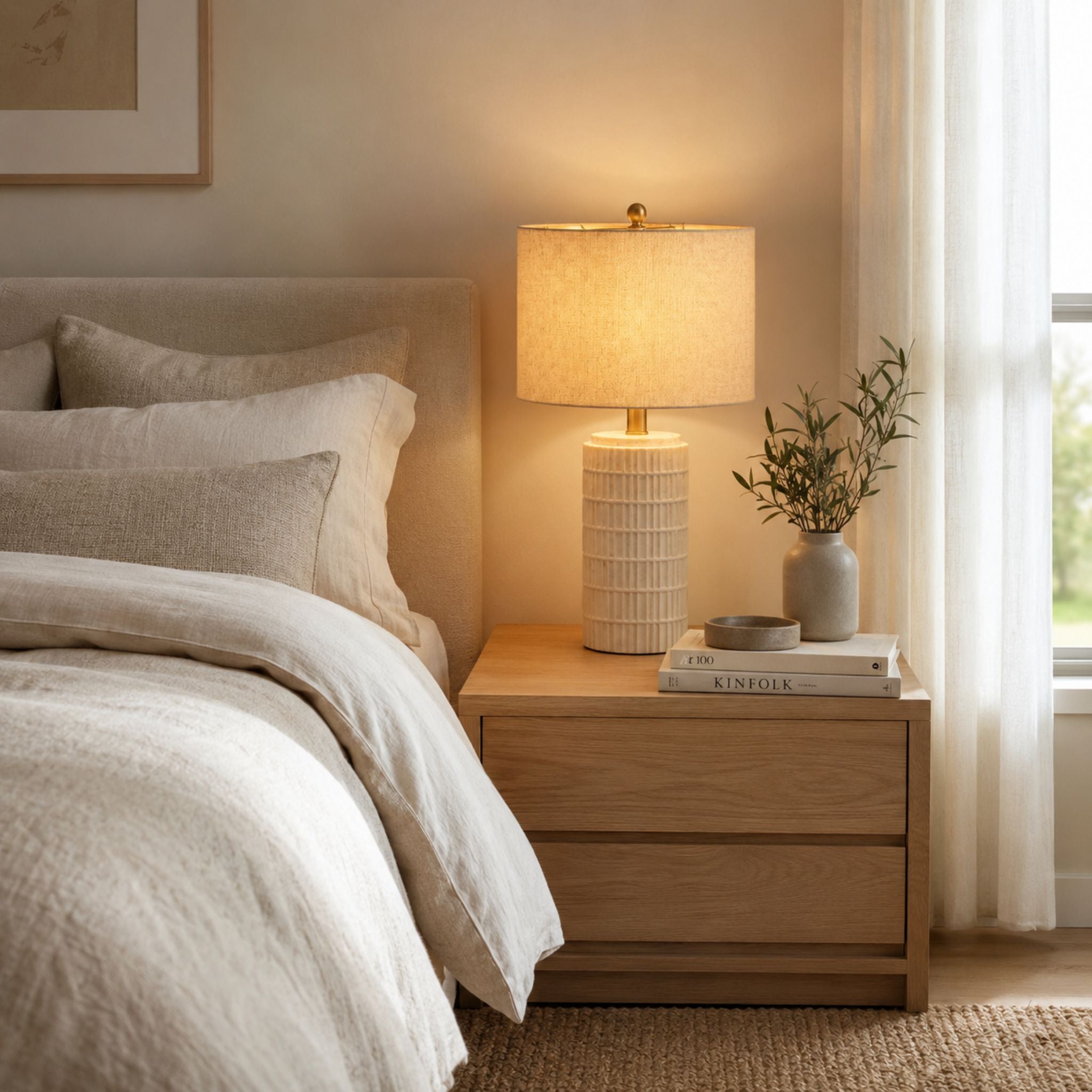 The Moderne Stone Lamp