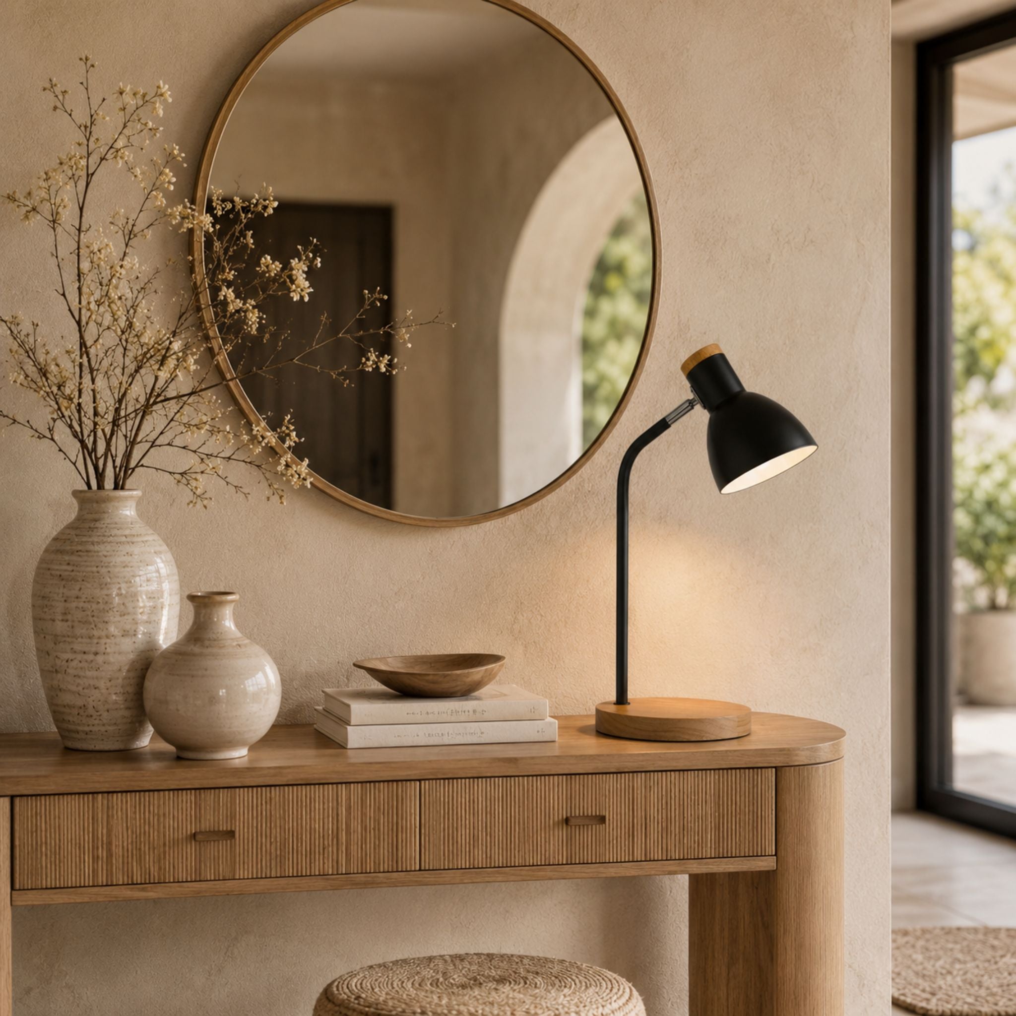 The Styled Corner Desk Lamp