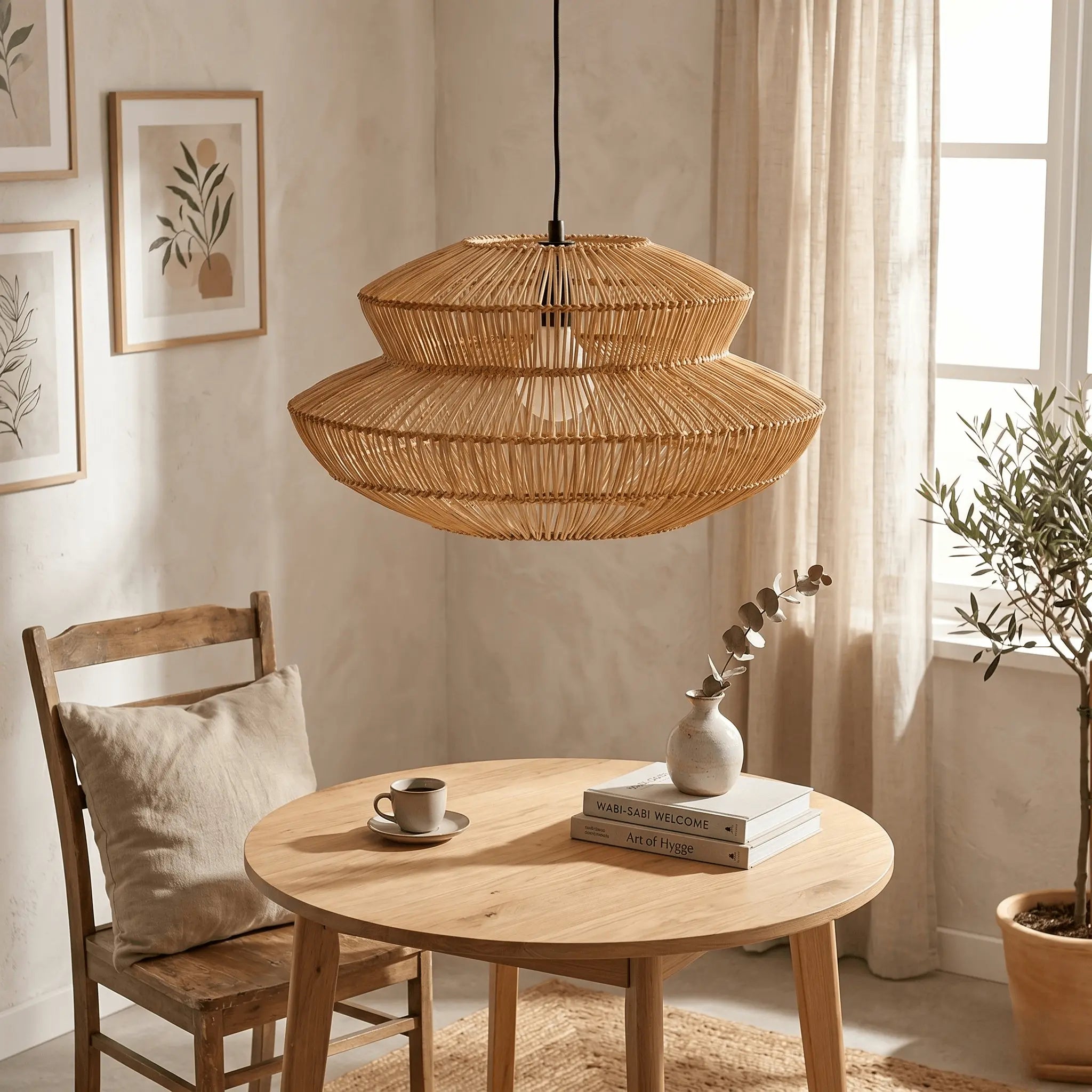 The Woven Glow Pendant Light