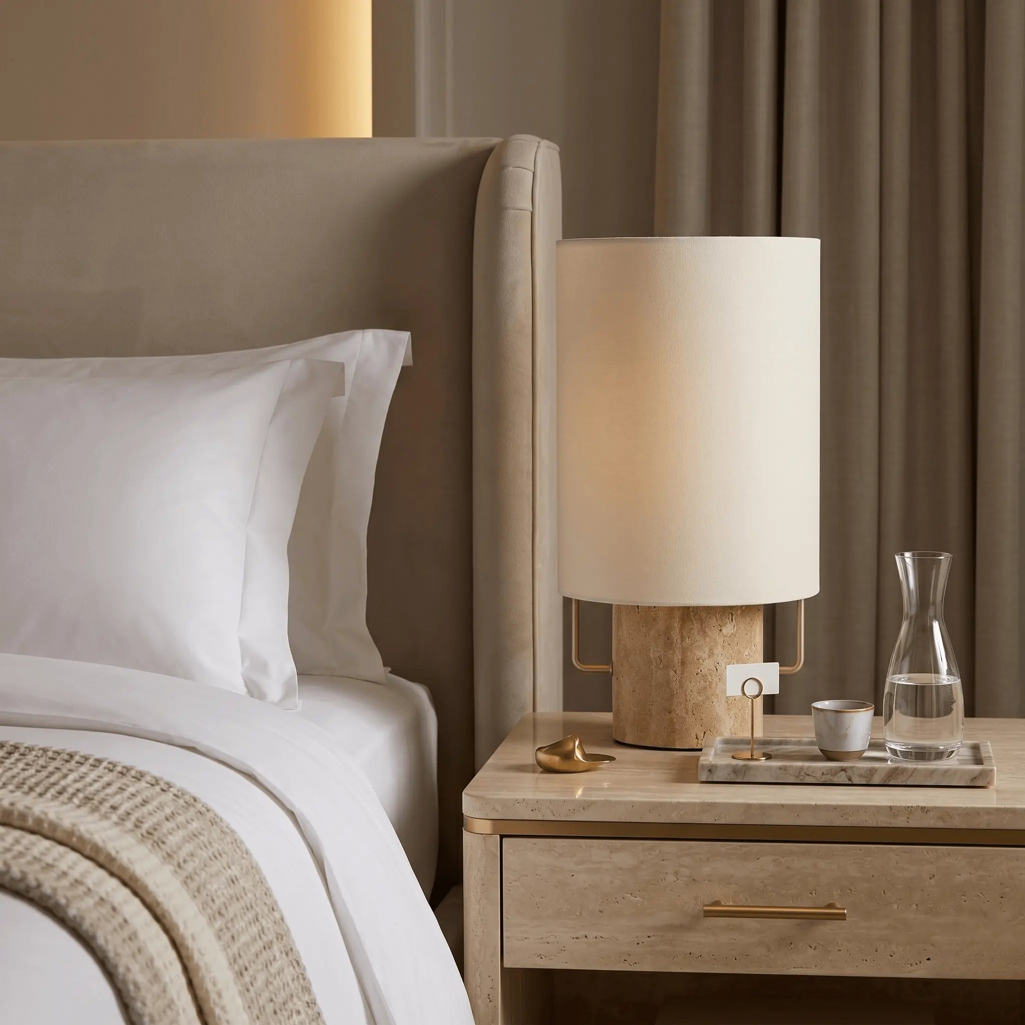 The Quiet Stone Table Lamp