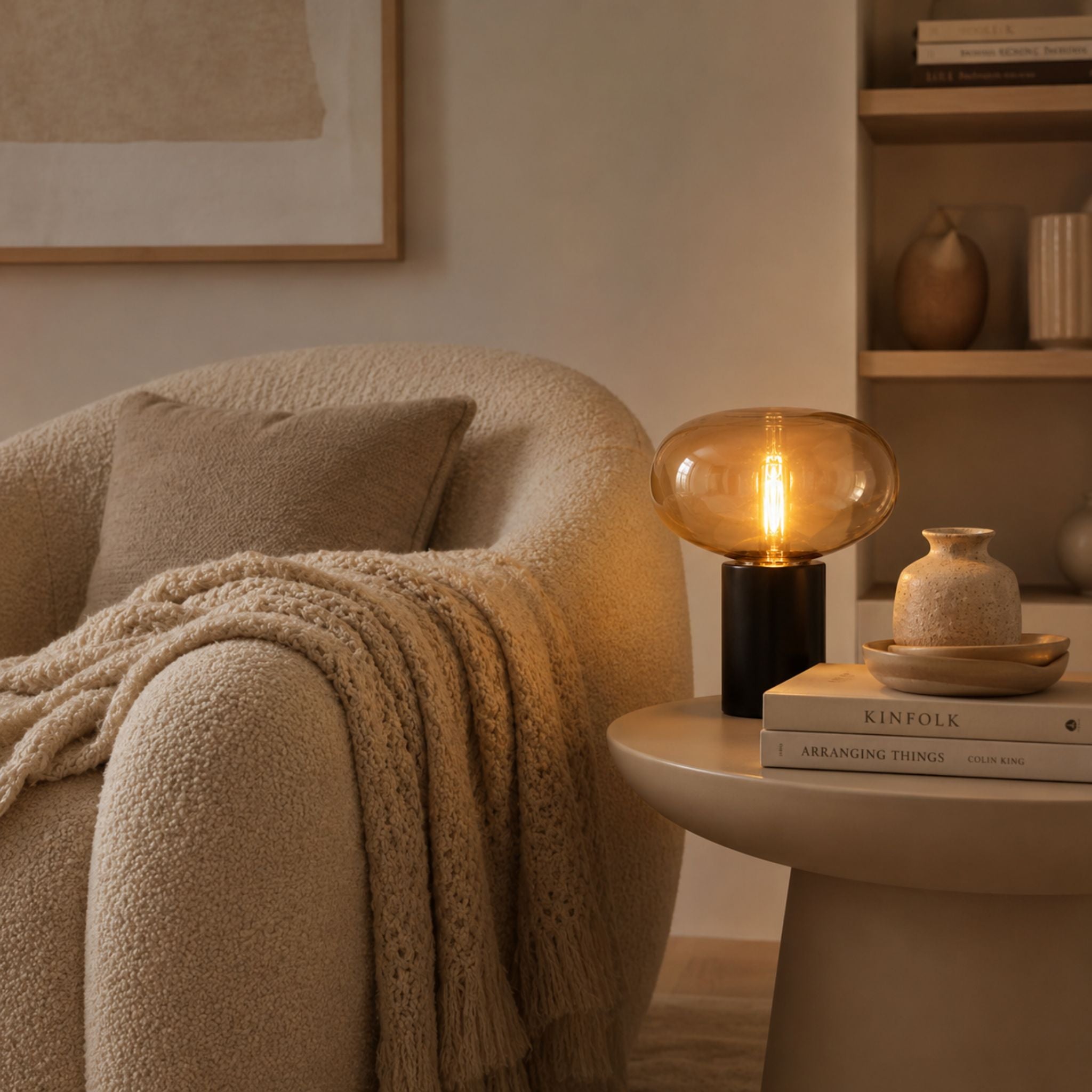 The Golden Halo Table Lamp